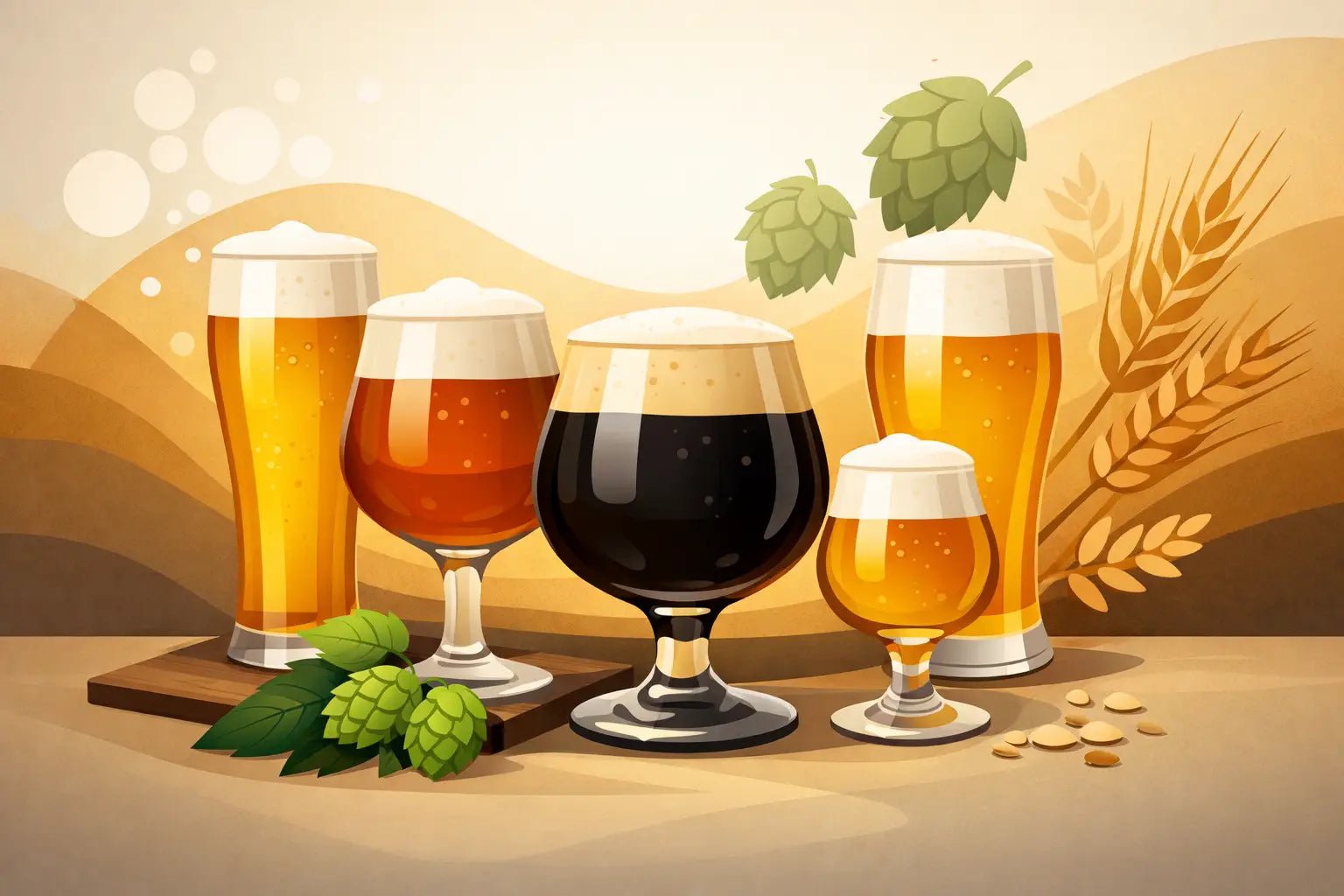 Bierglazen voor speciaalbier kiezen - Glazen.nl