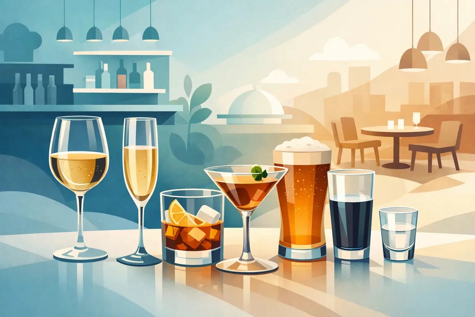 Horeca glaswerk bestellen zonder miskoop - Glazen.nl