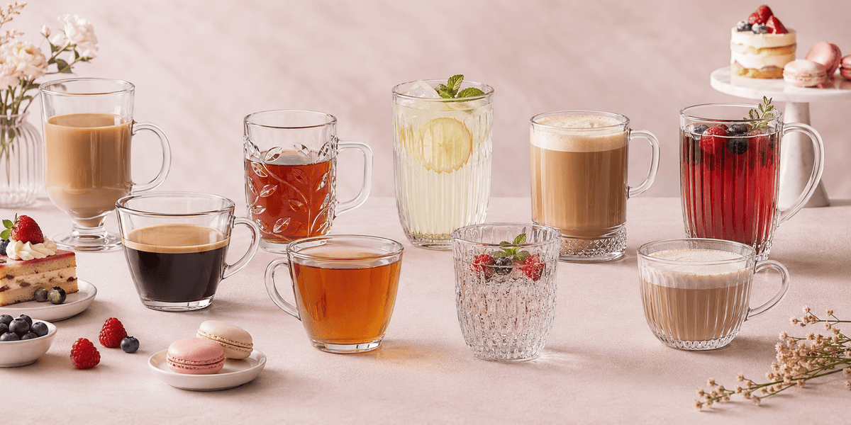 Cappuccino glasses