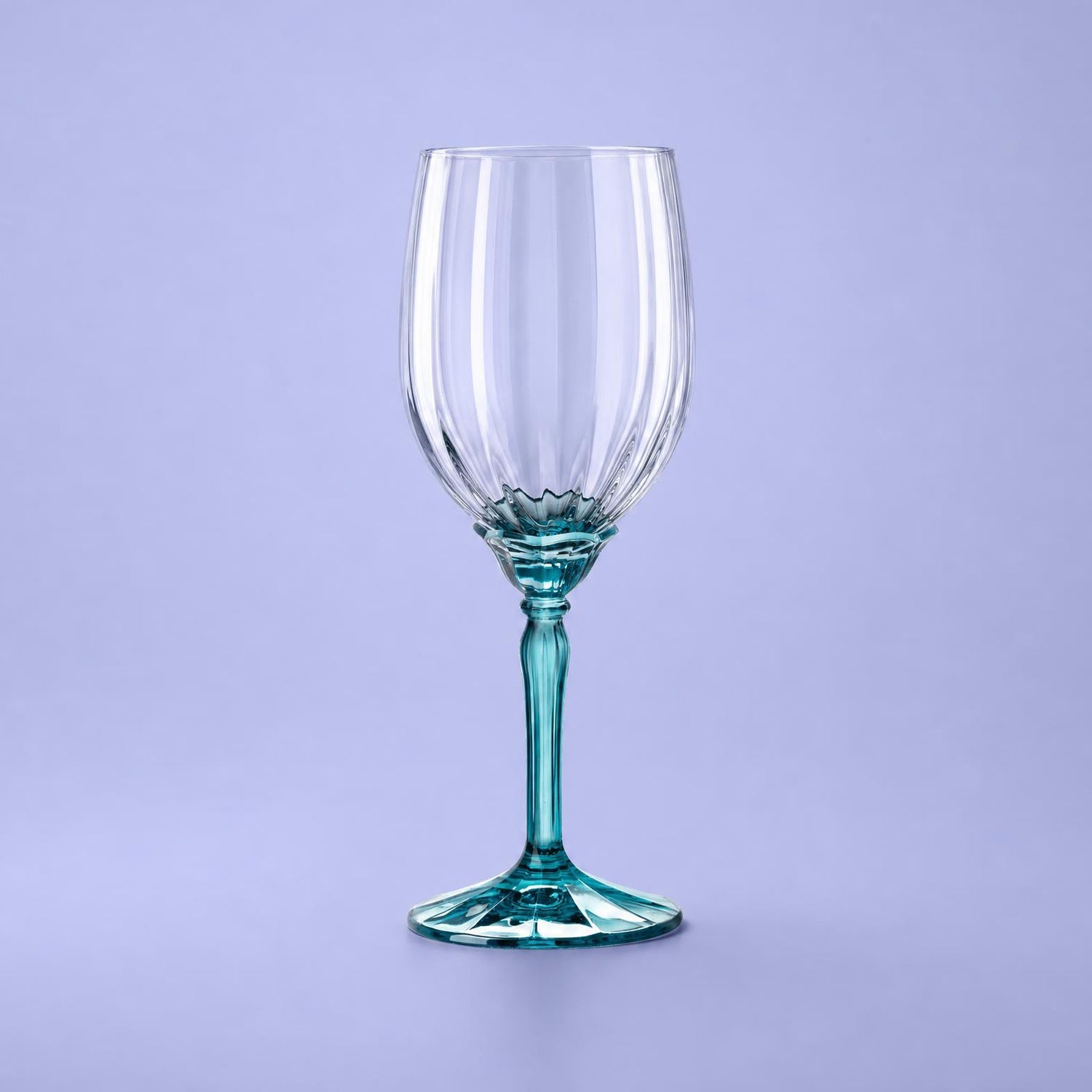 Bormioli Rocco Florian Wijnglas 38 Cl Blauw - 4 Stuks - Glazen.nl