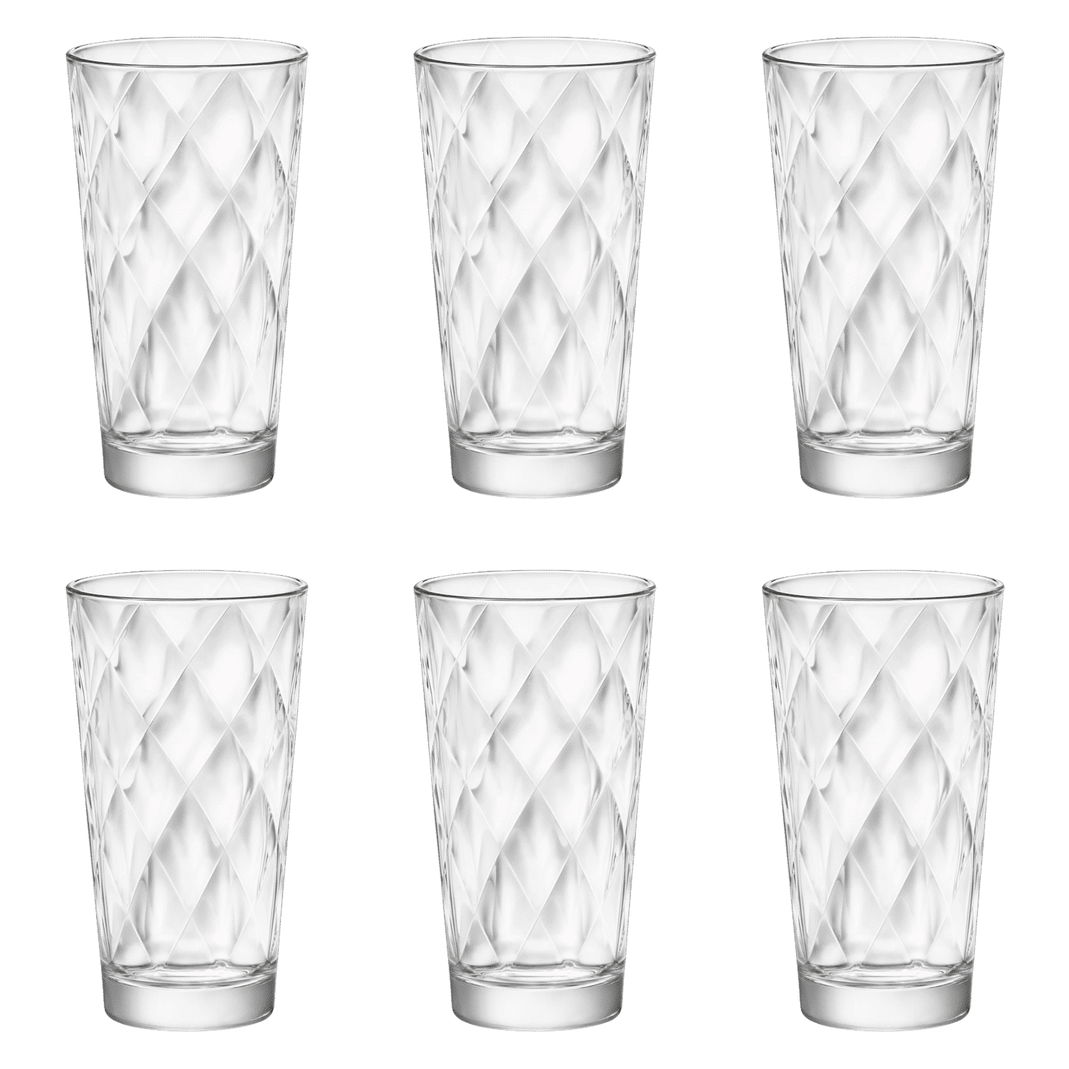 Bormioli Rocco Kaleido Longdrinkglas 37 Cl - 6 Stuks - Glazen.nl