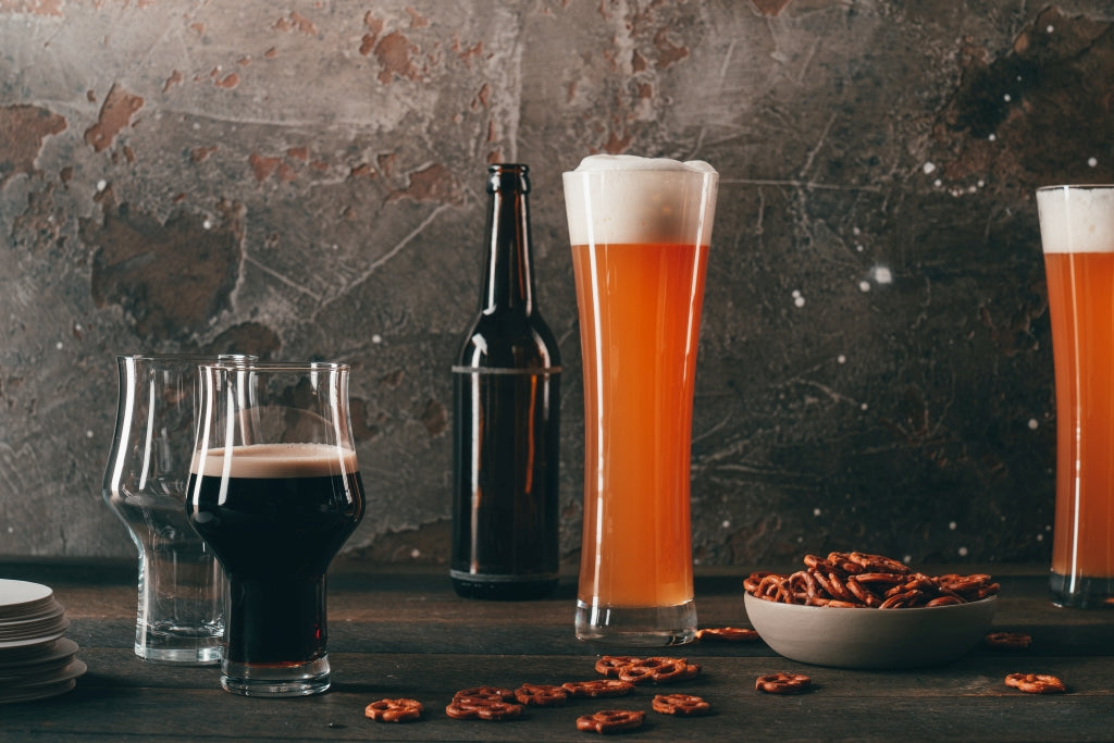 Schott Zwiesel Beer Basic Stout Bierglas 30 Cl met Maatstreep - 4 Stuks