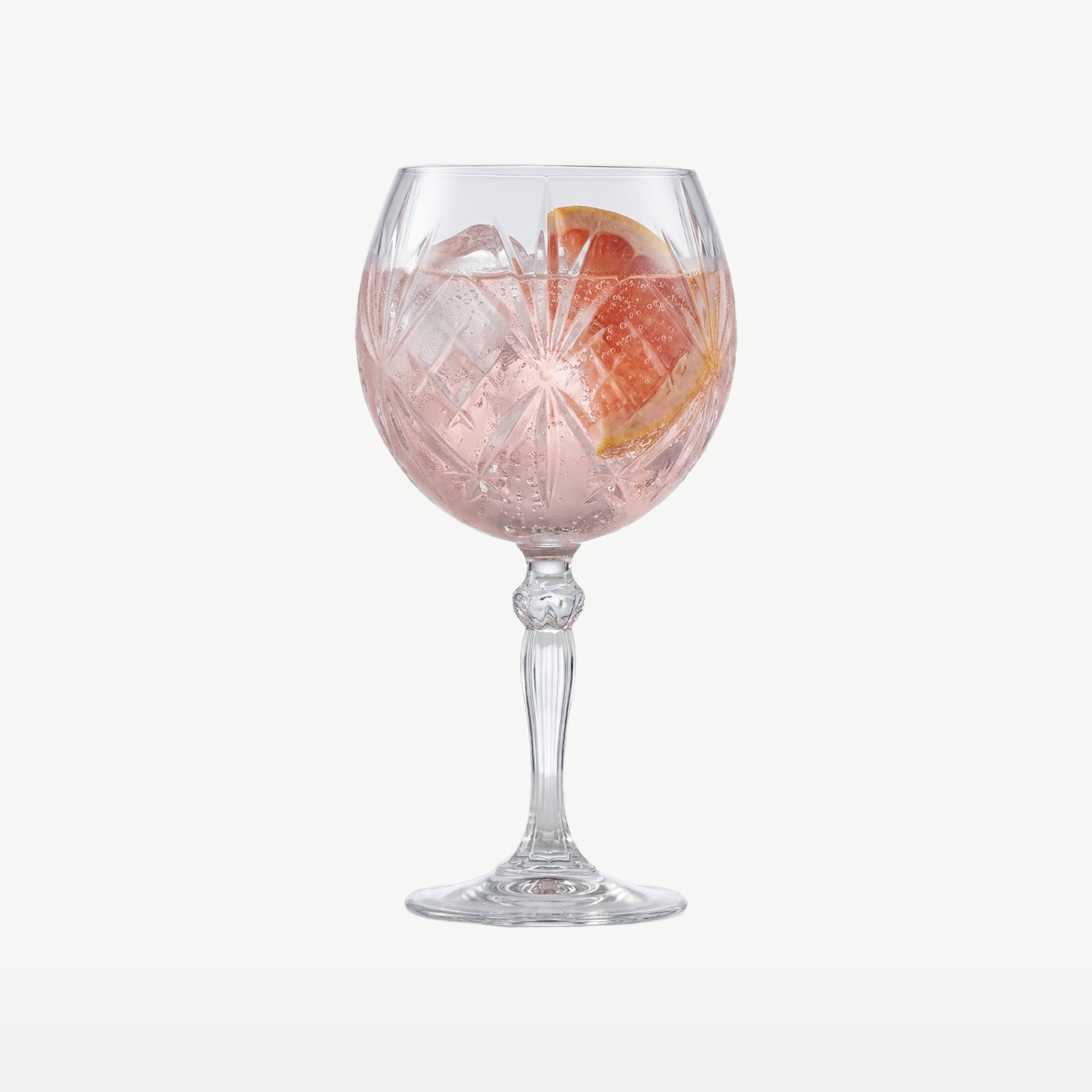 RCR Melodia Gin Tonic Glas 65 Cl met pink gin tonic - Glazen.nl