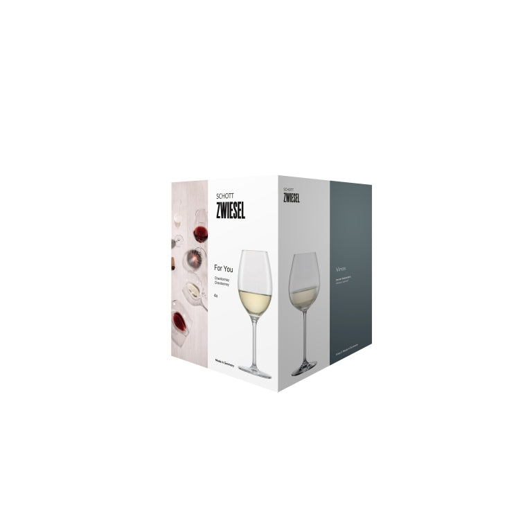 Schott Zwiesel For You White Wine Glass 36,8 Cl - 4 Pieces