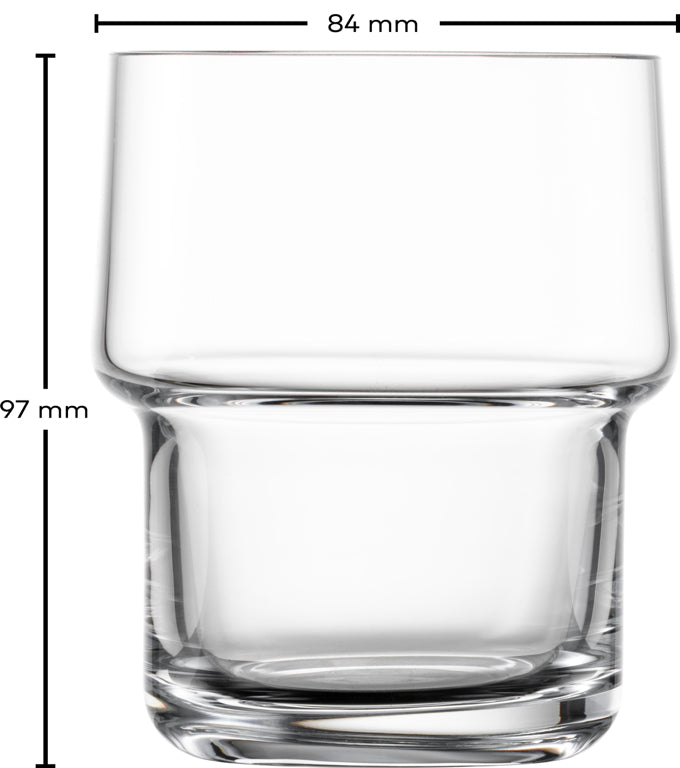 Zwiesel Glas Click Whiskyglas 35,7 Cl - 4 Stuks