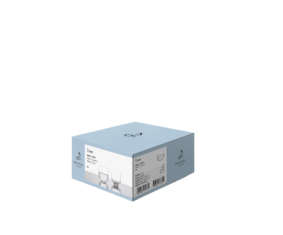 Zwiesel Glas Tone Saké Likeurglas 13,3 Cl - 4 Stuks