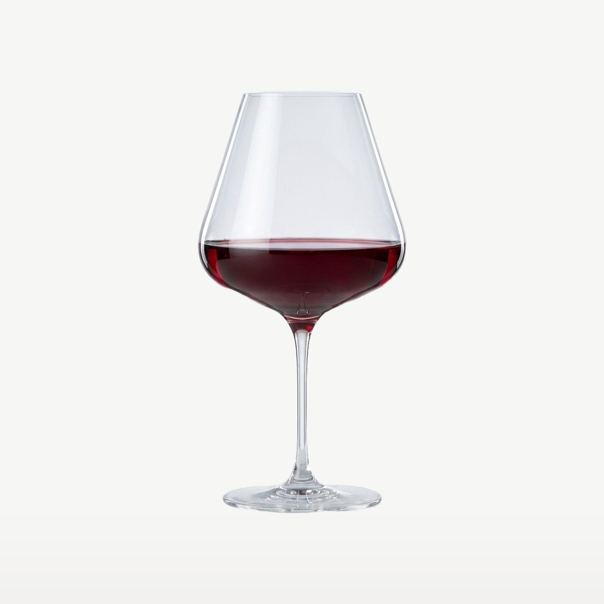Spiegelau Definition Bourgogne wijnglas gevuld met rode wijn