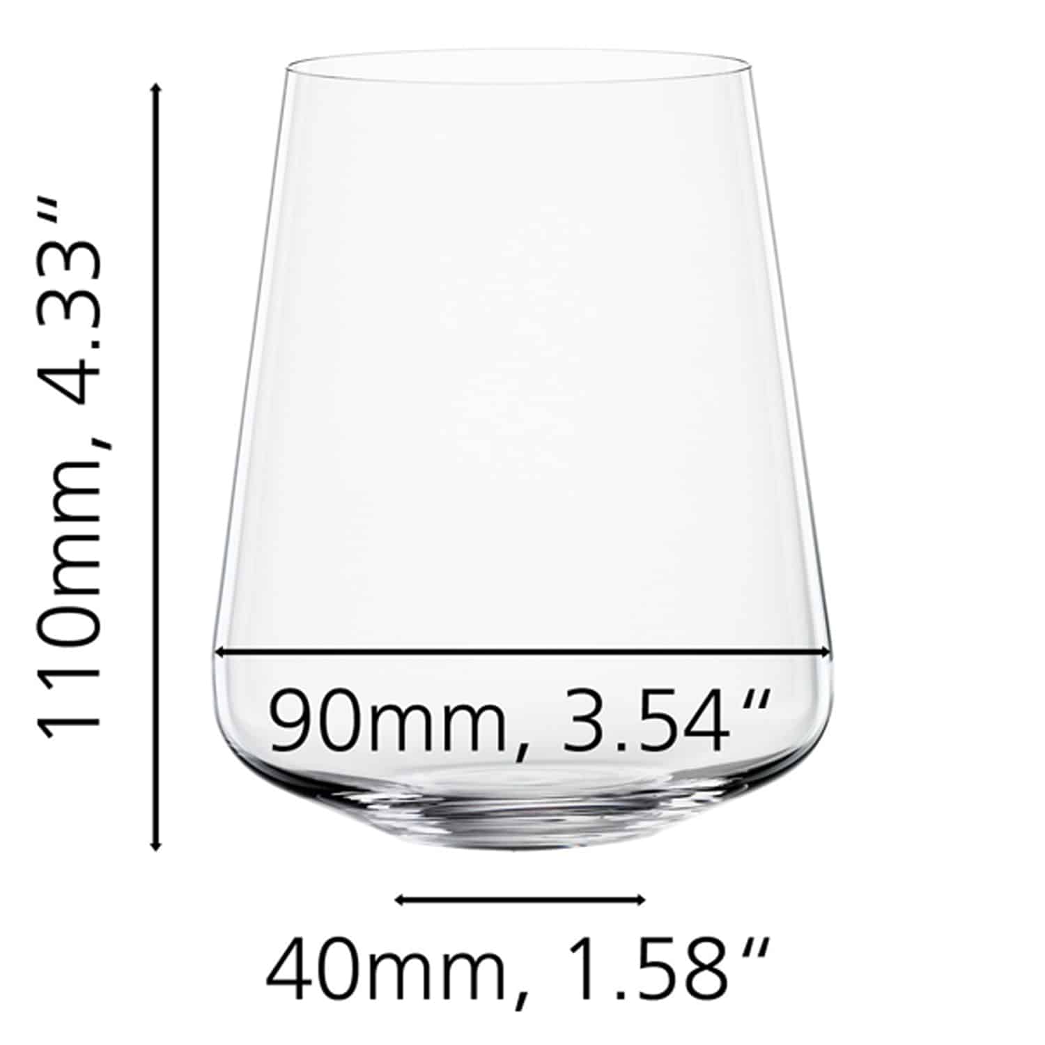 Spiegelau Definition Tumbler 49 Cl - 12 Stuks - Glazen.nl