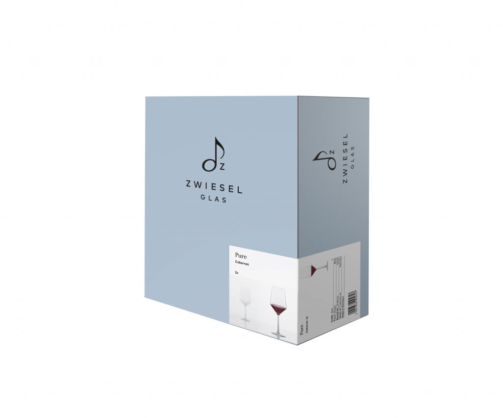 Zwiesel Glas Pure Cabernetglas 55 Cl in Geschenkverpakking - 2 Stuks