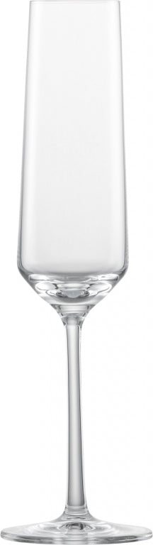 Zwiesel Glas Pure Champagneglas 21,5 Cl met Mousseerpunt in Geschenkverpakking - 2 Stuks