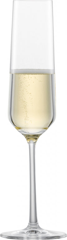 Zwiesel Glas Pure Champagneglas 21,5 Cl met Mousseerpunt in Geschenkverpakking - 2 Stuks