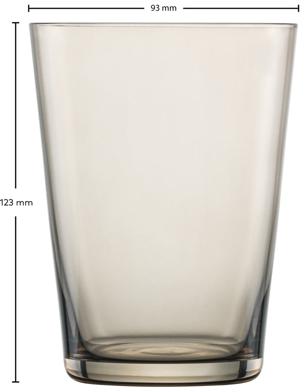 Zwiesel Glas Together Water Glass 54.8 Cl Taupe - 4 Pieces