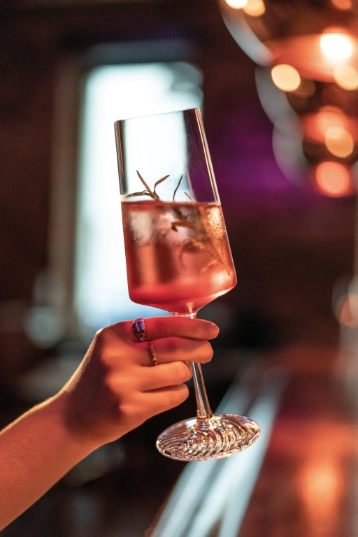 Zwiesel Glas Echo Champagneglas 39,5 Cl met Mousseerpunt - 4 Stuks