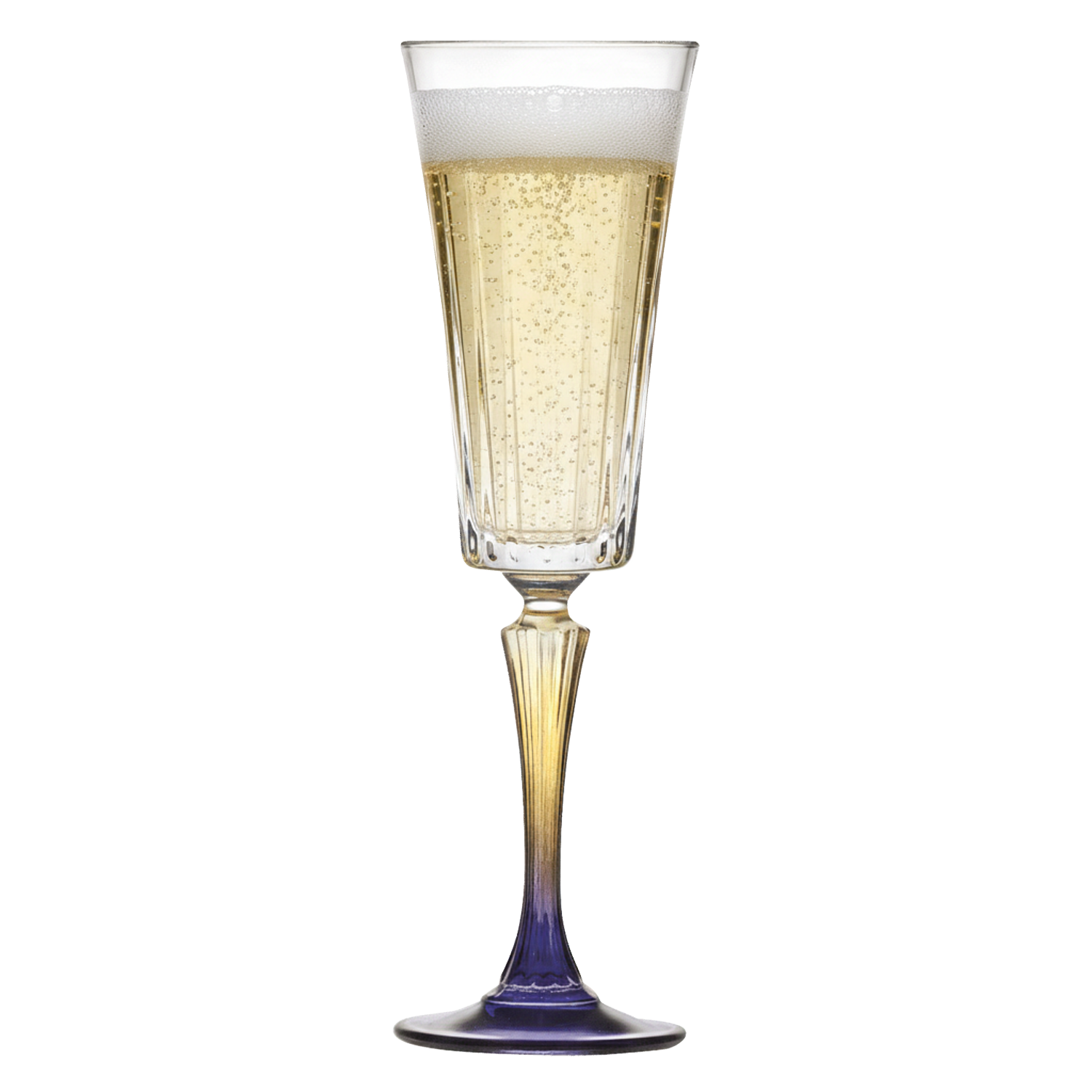RCR Gipsy Champagne Flutes 21 Cl Kleur - 6 Stuks