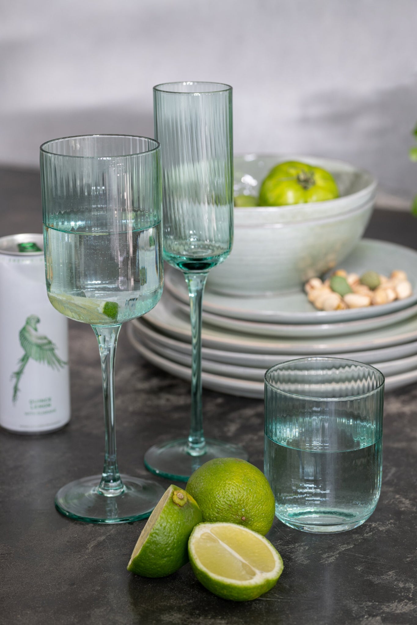 J-Line Kyle Waterglas 26 Cl Mint