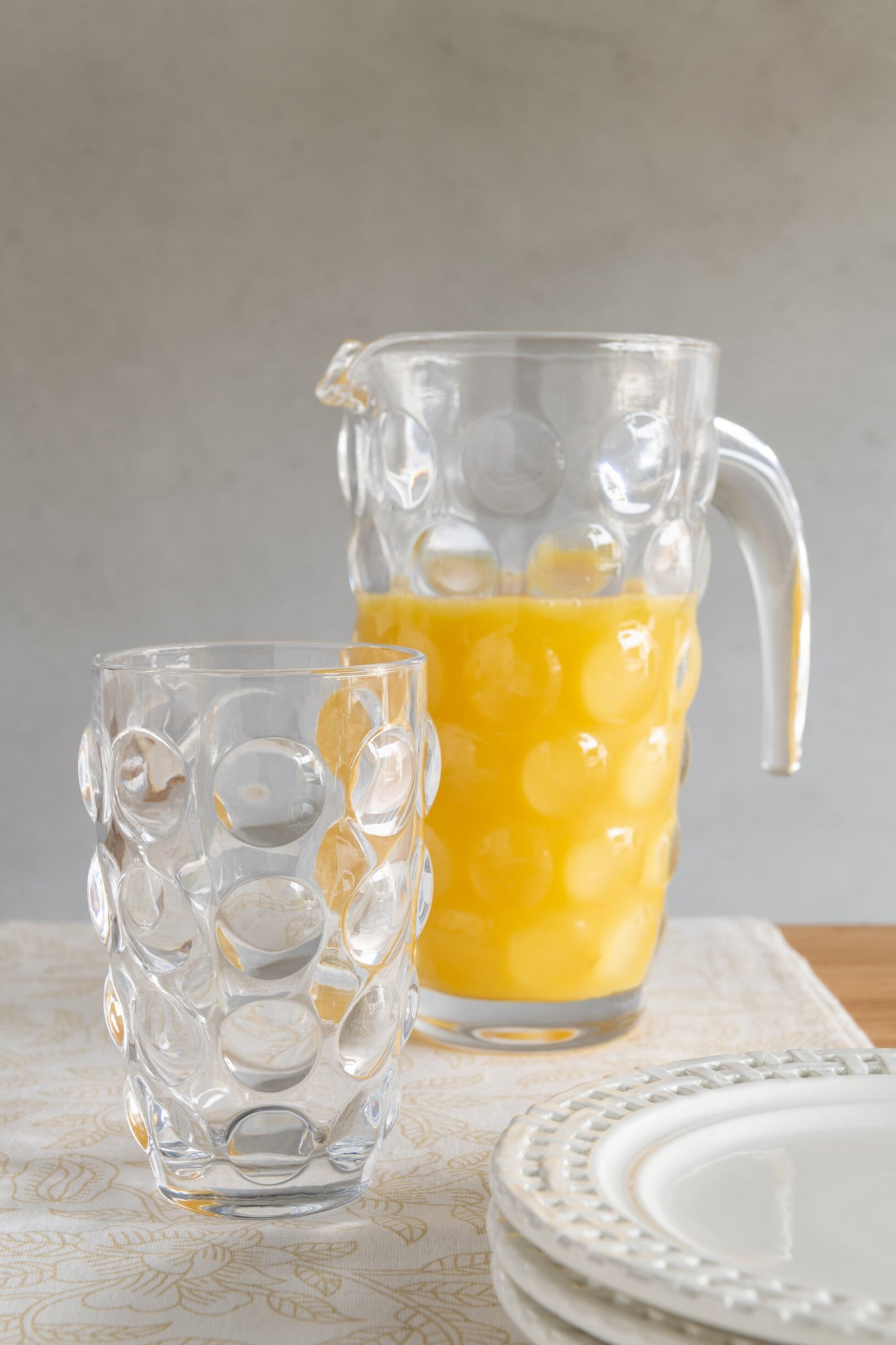 J-Line Loupe Limonadeglas 36 Cl Transparant