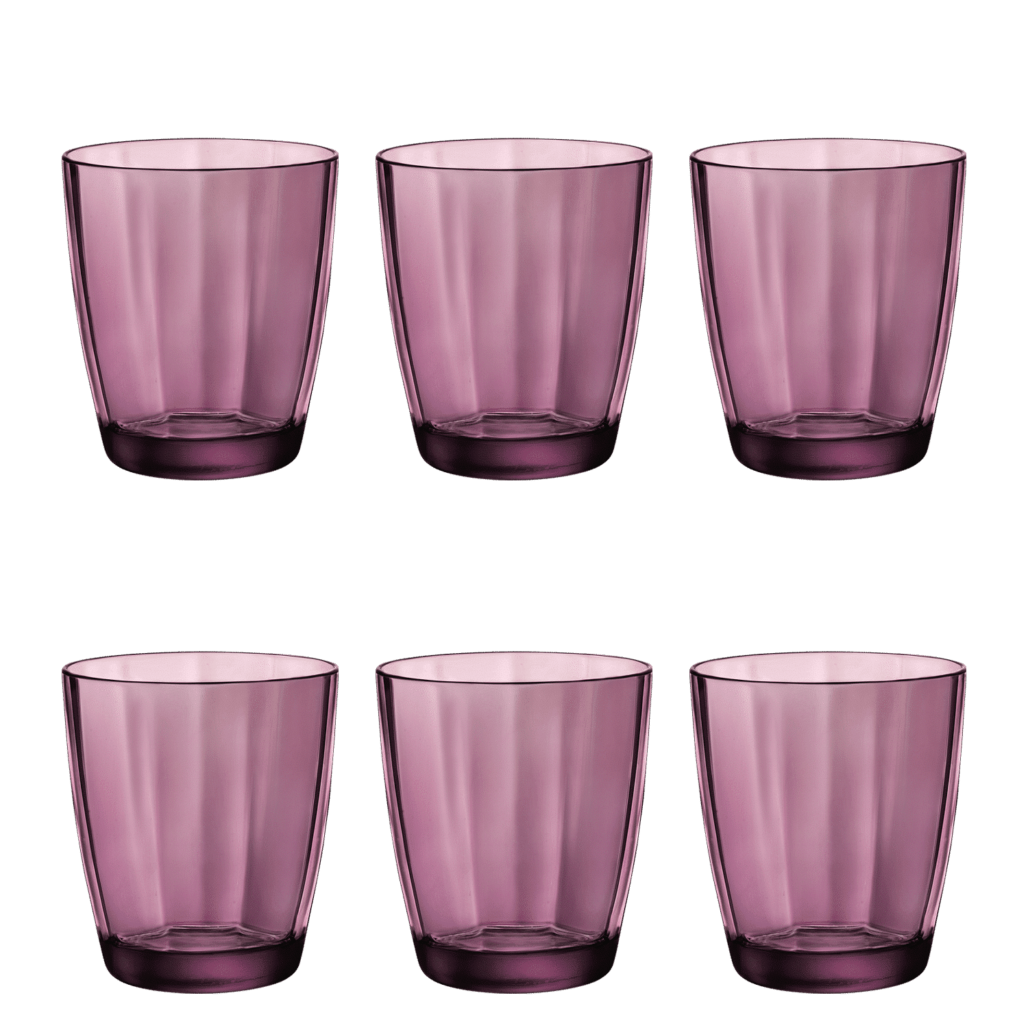 Bormioli Rocco Pulsar Tumbler 30 Cl Paars - 6 Stuks - Glazen.nl