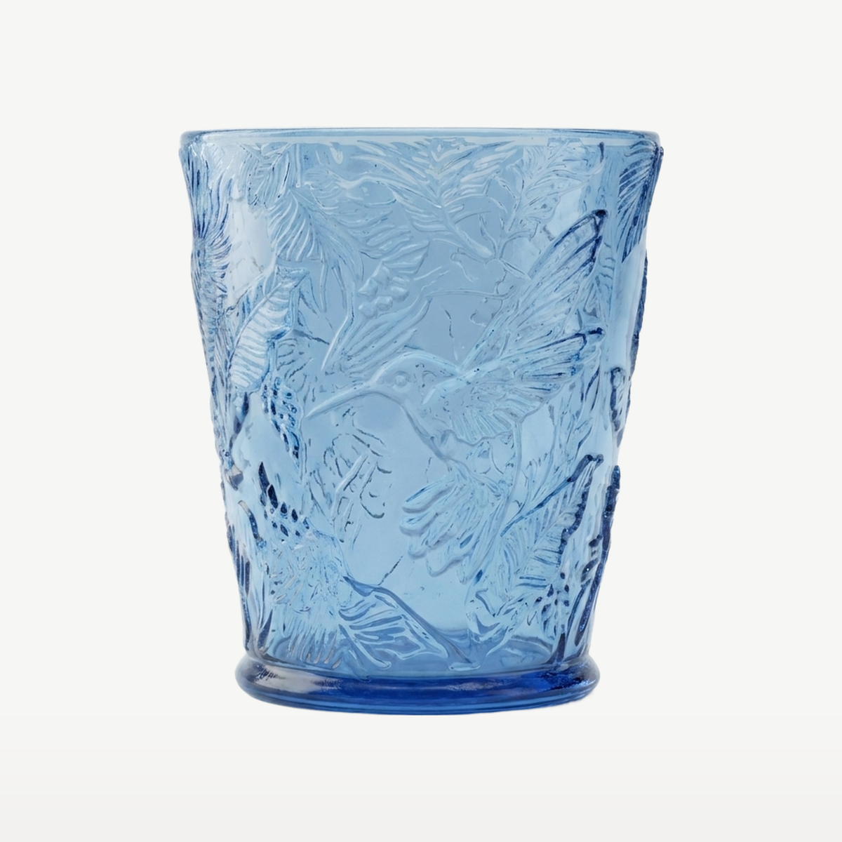J-Line Waterglas Vogels Blauw - Glazen.nl