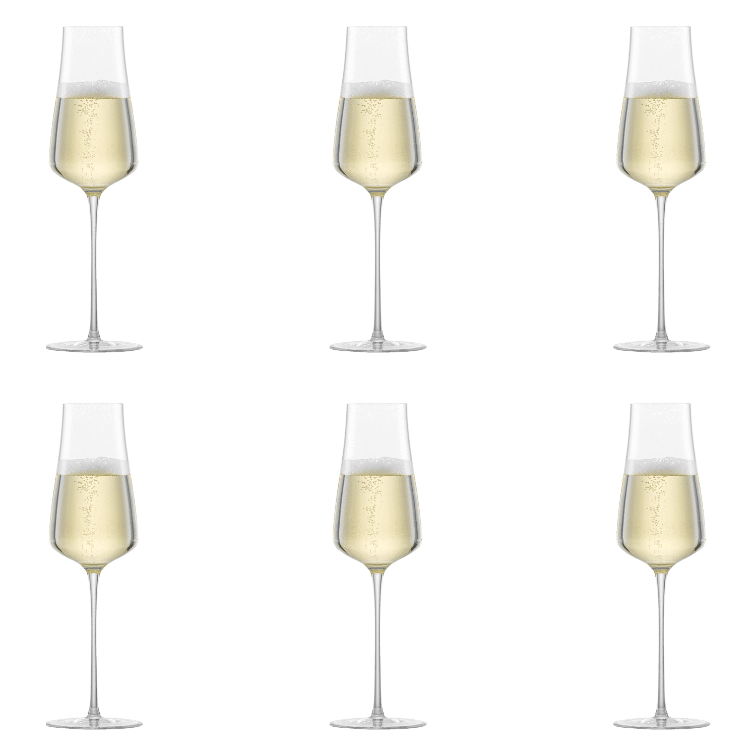 Zwiesel Glas Wine classics Select Champagneglas / Flute 27,2 cl - 6 Stuks - Glazen.nl