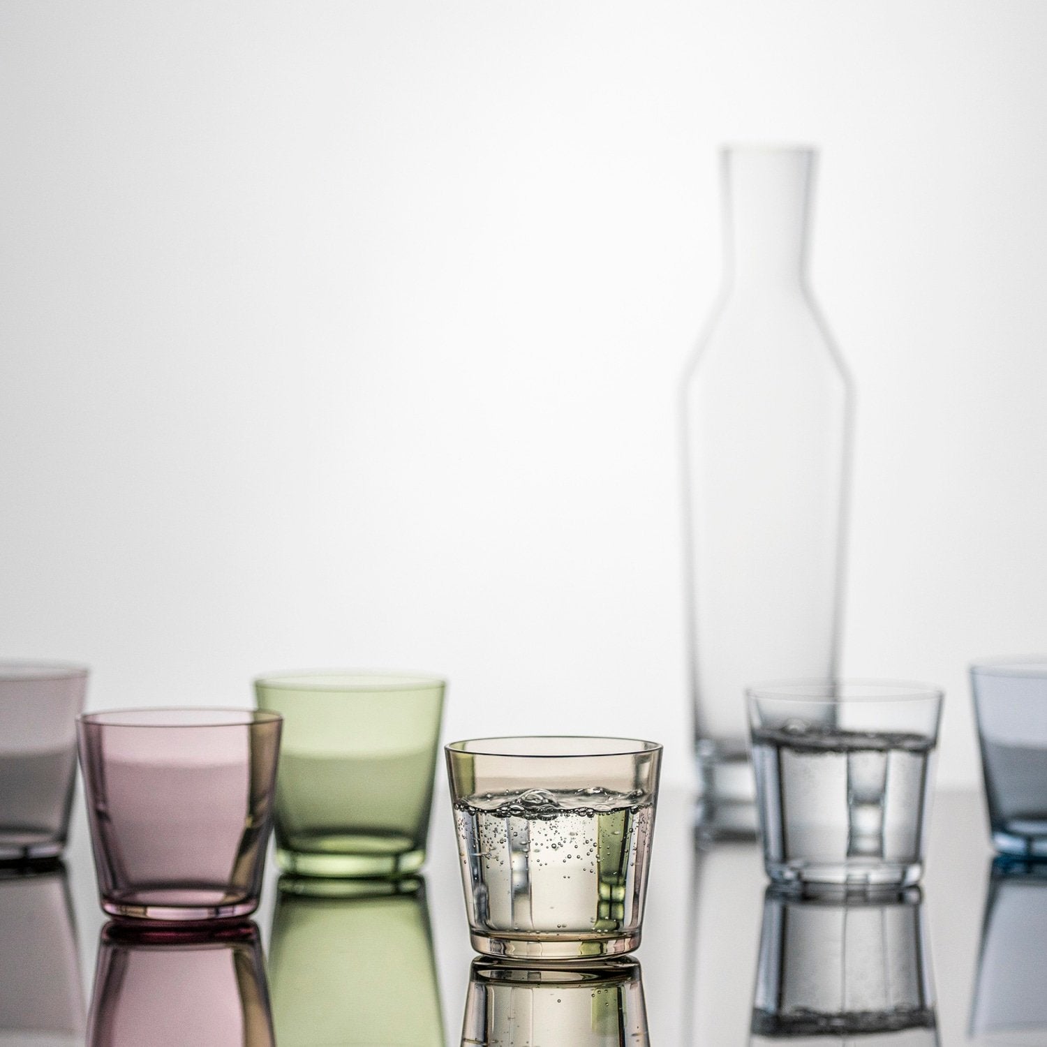 Zwiesel Glas Sonido Waterglas 36,7 cl Groen - 6 Stuks - Glazen.nl