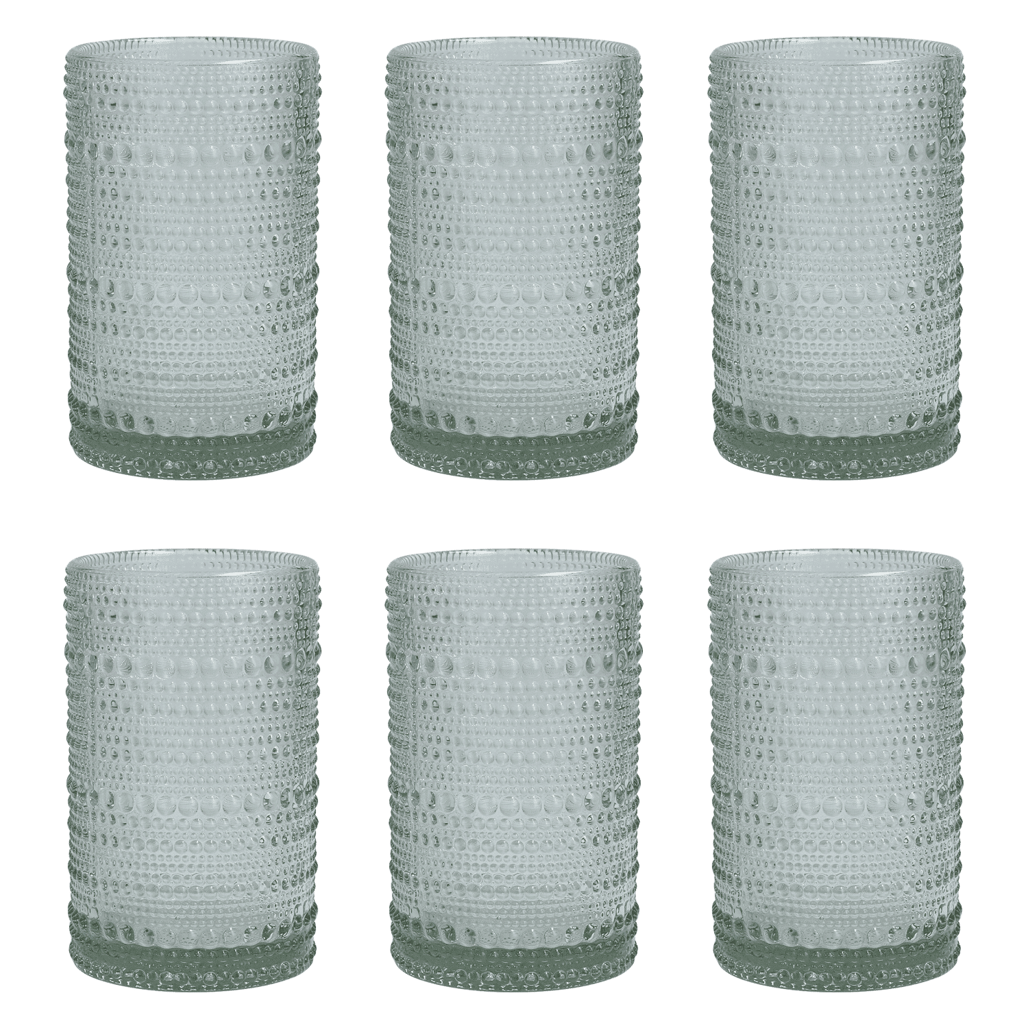 Fortessa Jupiter Longdrinkglas 35 cl Groen - 6 Stuks - Glazen.nl