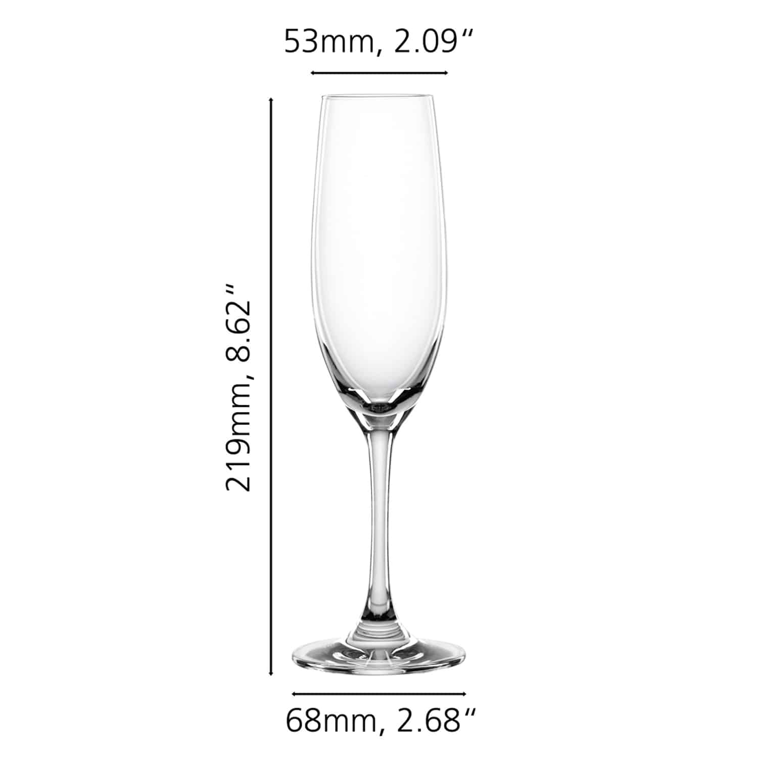 Spiegelau Winelovers Champagne Flute 19 Cl - 12 Stuks - Glazen.nl