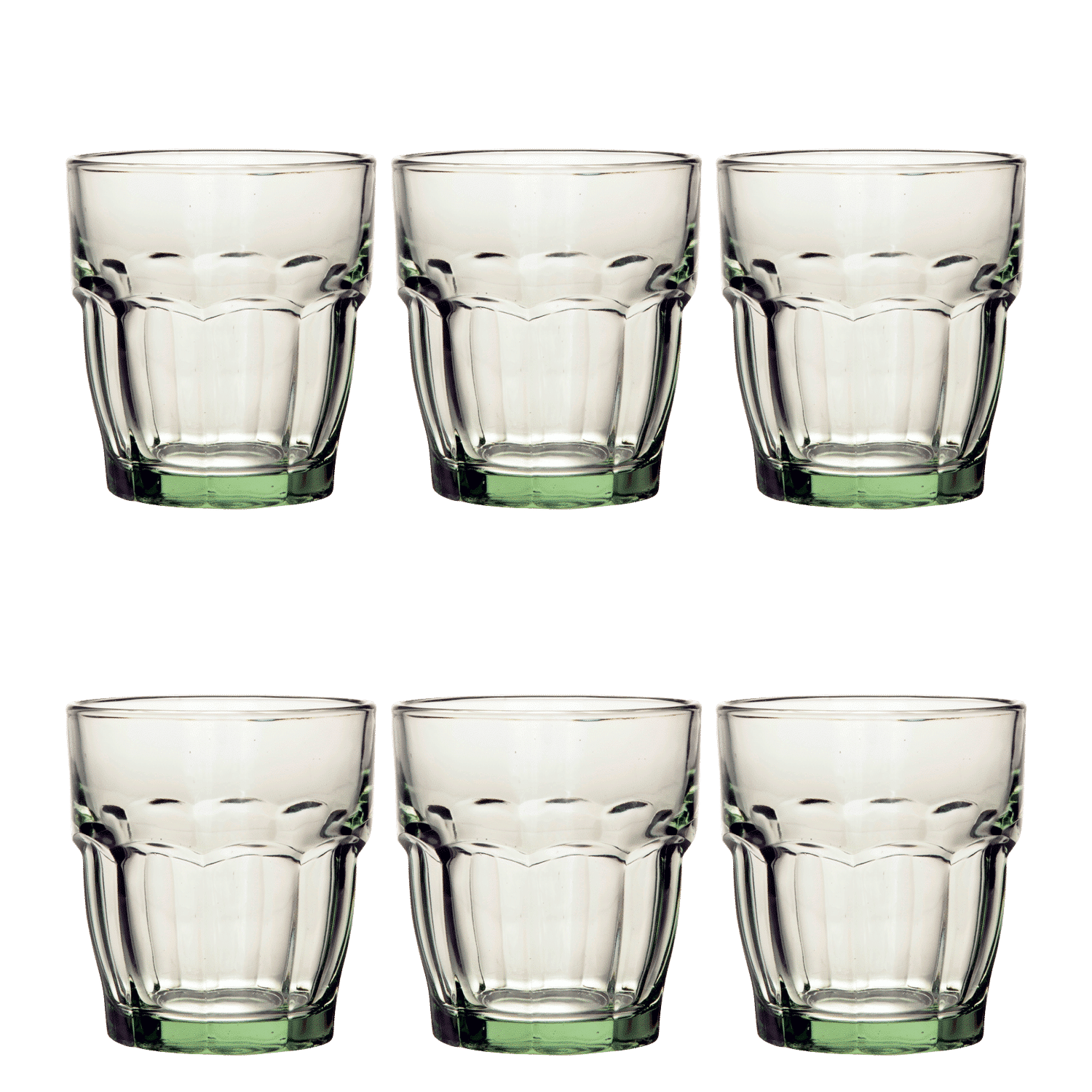 Bormioli Rocco Rock Bar Tumbler 27 Cl Groen - 6 Stuks - Glazen.nl