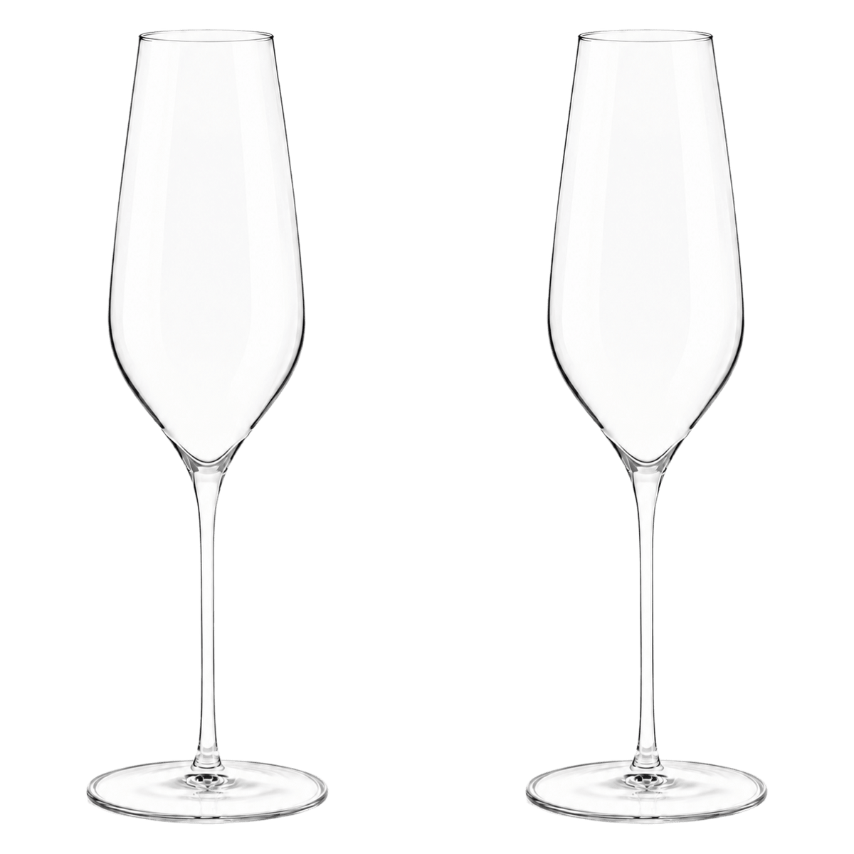 Paradox Cristalin Teseo Champagneglazen 30 Cl Handgemaakt - 2 Stuks - Glazen.nl