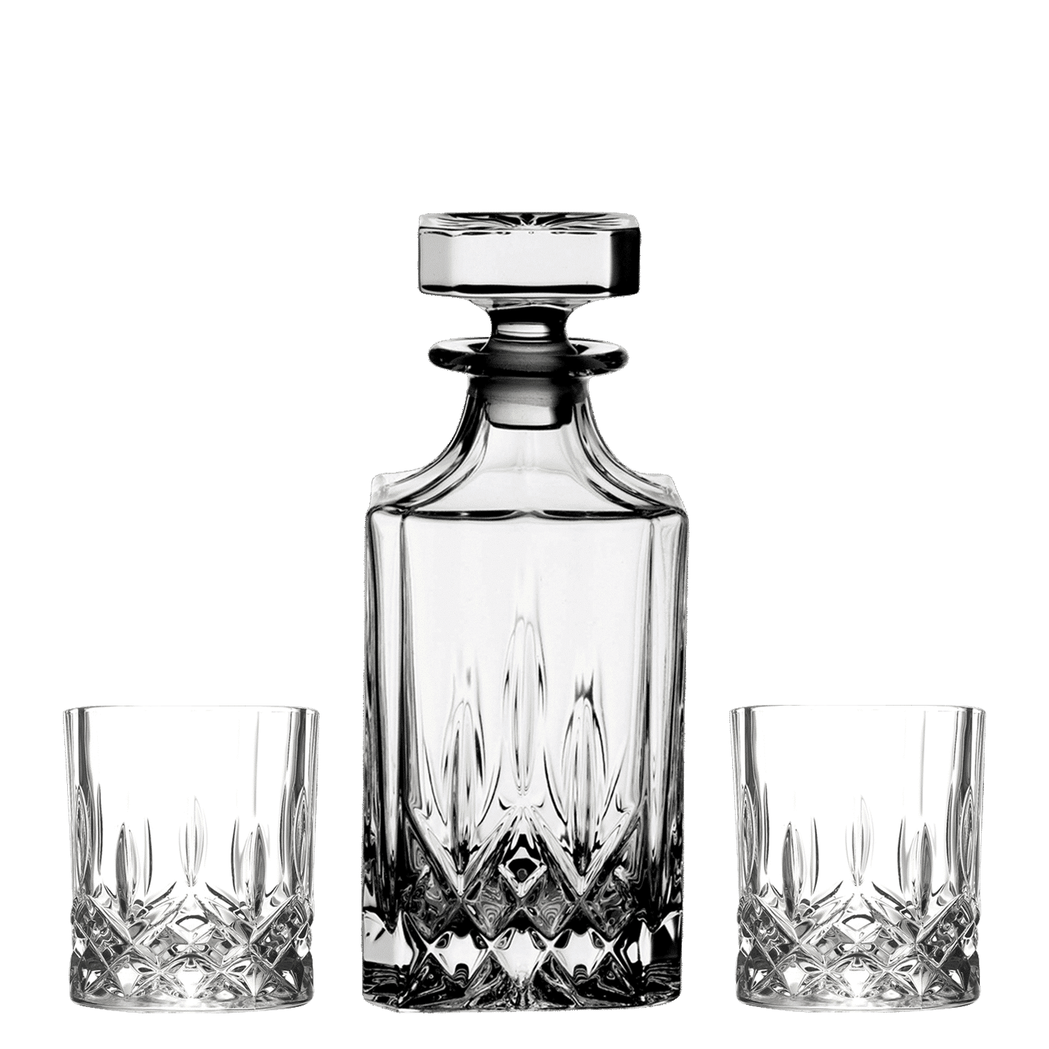 RCR Opera Whiskey Set (Karaf + 2 Tumblers) - Glazen.nl