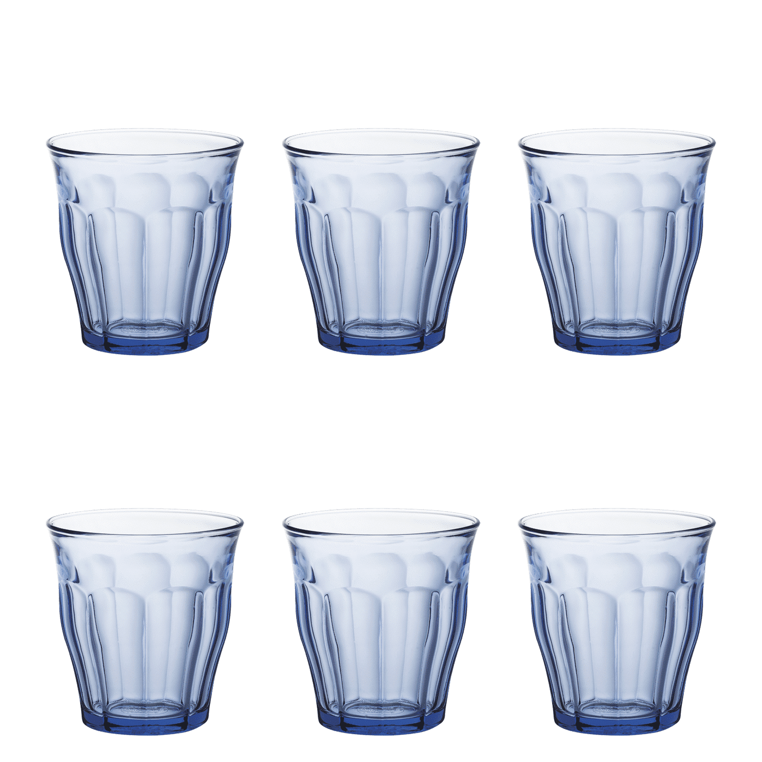 Duralex Picardie Tumbler 25 Cl Marine - 6 Stuks - Glazen.nl
