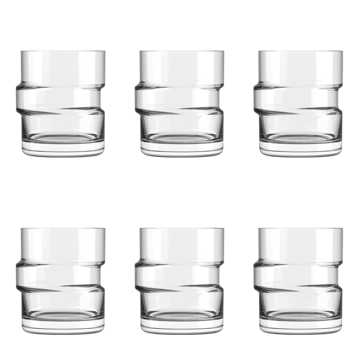 Onis The Glitch Tumbler 35,5 Cl - 6 Stuks - Glazen.nl