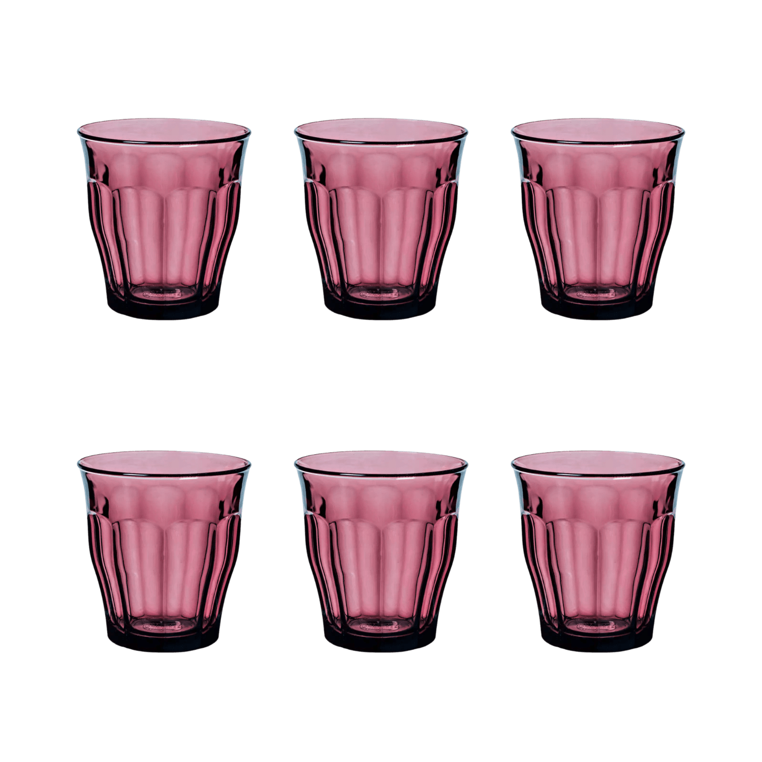 Duralex Picardie Tumbler 25 Cl Paars - 6 Stuks - Glazen.nl
