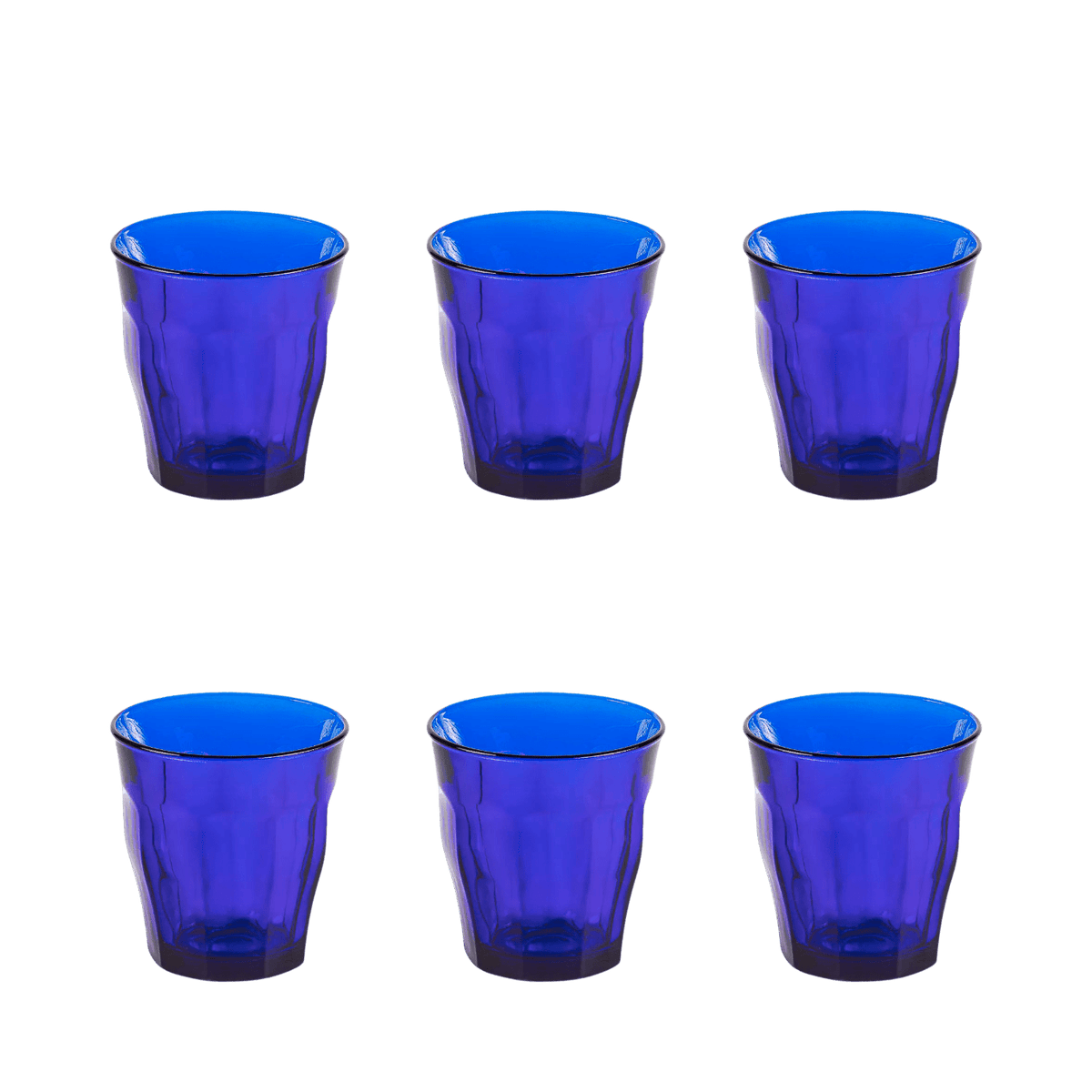 Duralex Picardie Tumbler 25 Cl Blauw - 6 Stuks - Glazen.nl