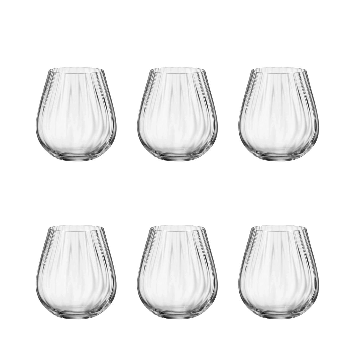 Nuform Optic Tumbler 38 Cl - 6 Stuks - Glazen.nl