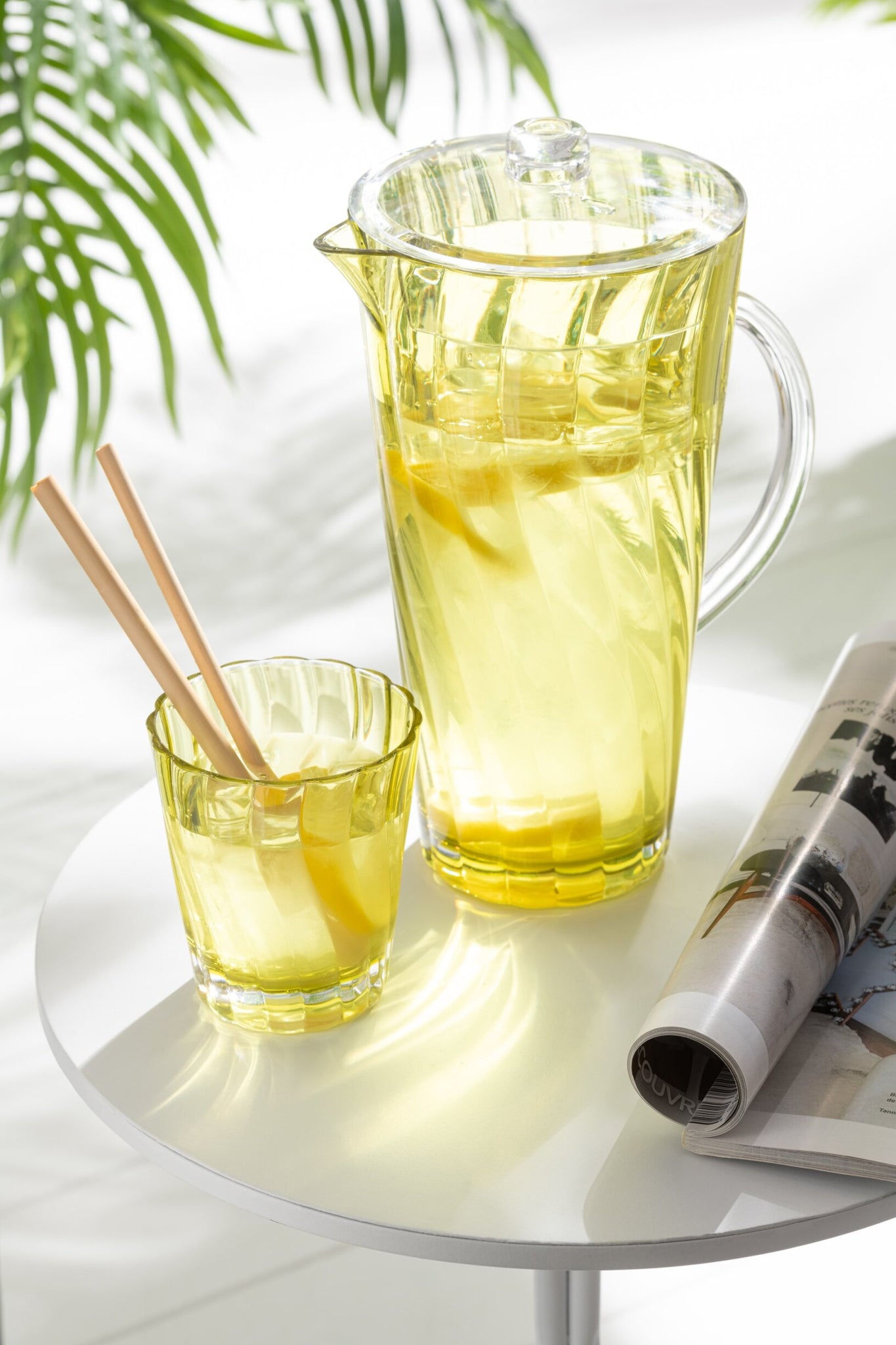 J-Line Waterglas Onbreekbaar Assorti - 4 Stuks