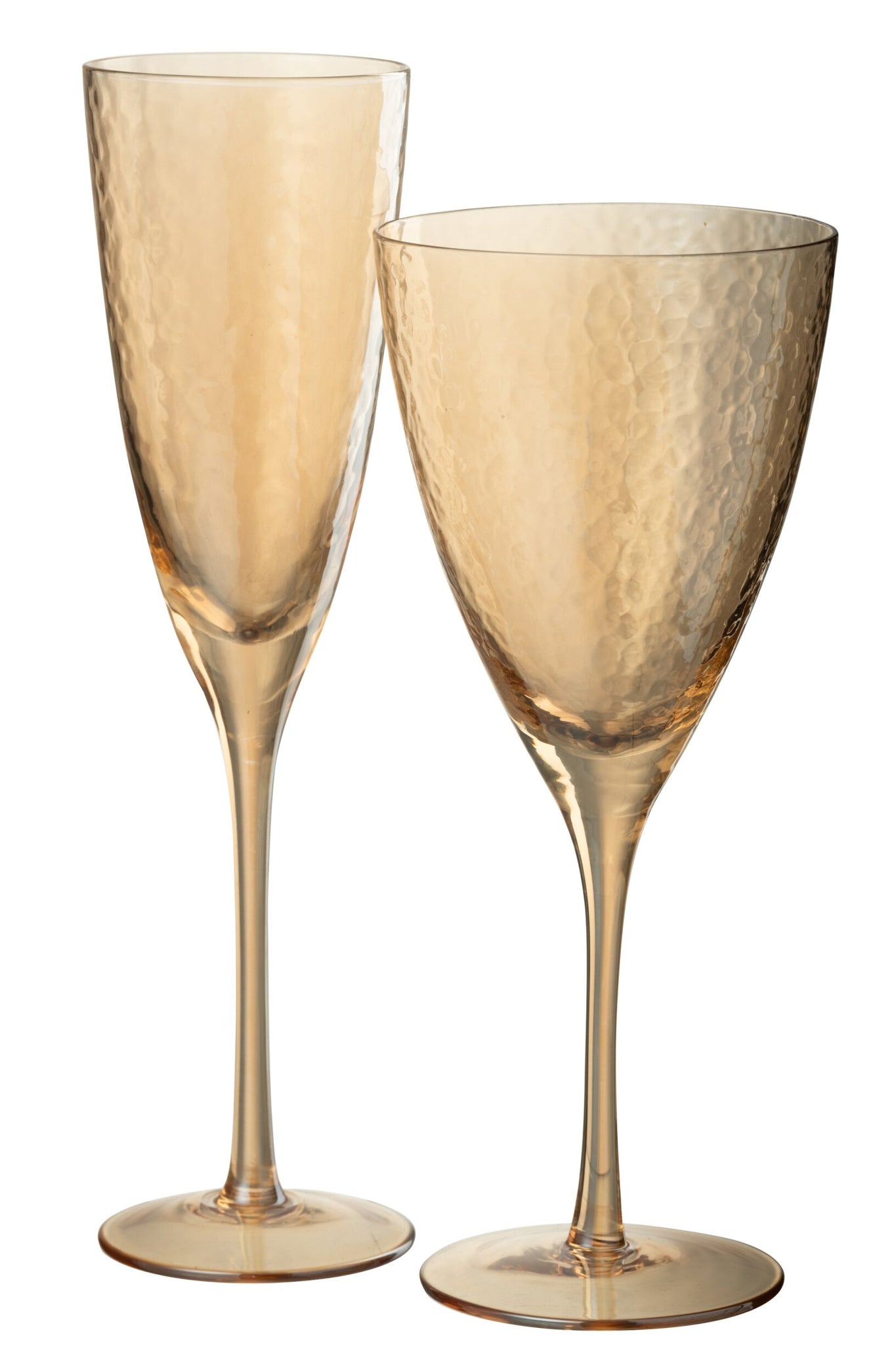 J-Line Champagneglas Goudkleurig
