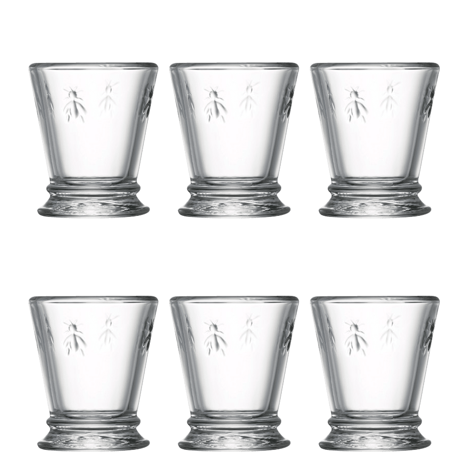La Rochère Abeille Tumbler 6 cl Klein - 6 Stuks - Glazen.nl