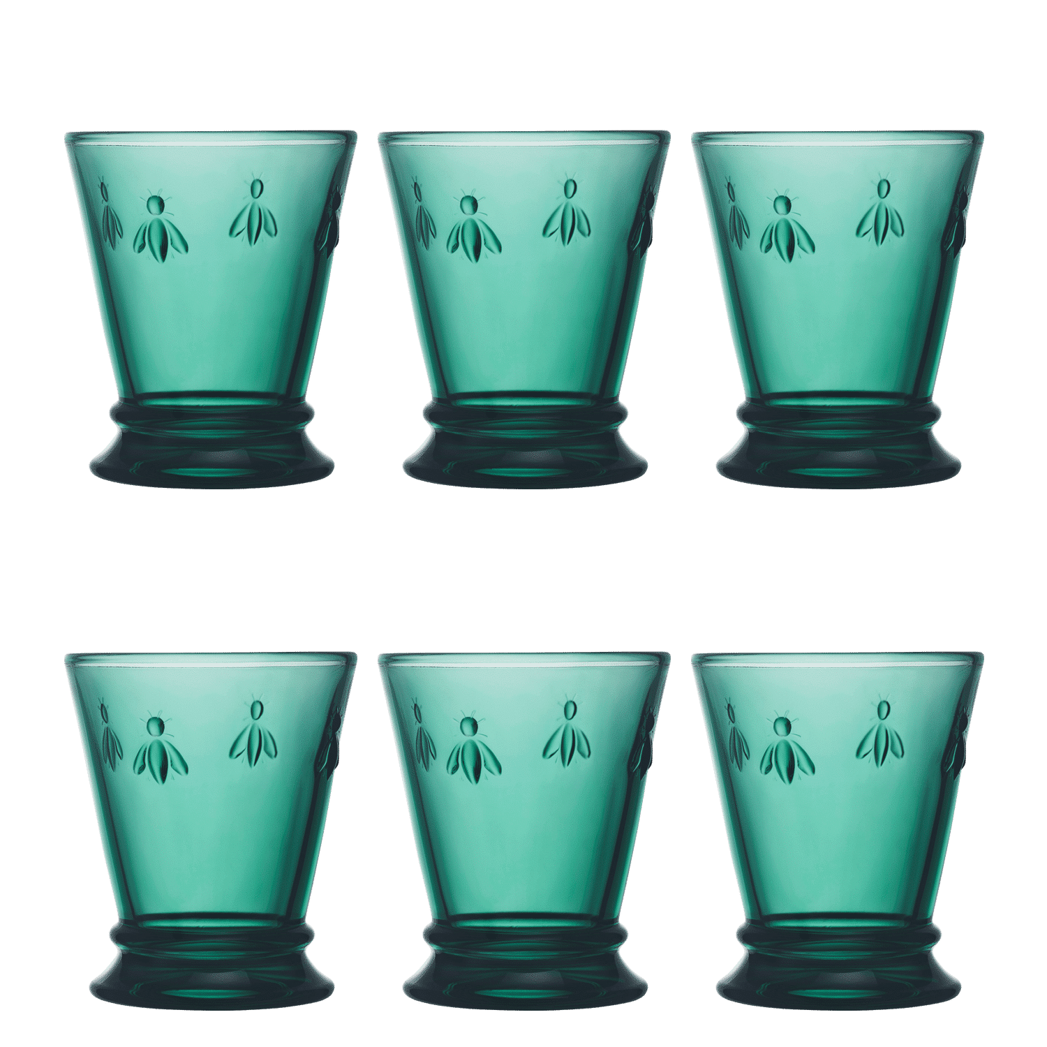 La Rochère Abeille Tumbler 26 Cl Groen - 6 Stuks - Glazen.nl