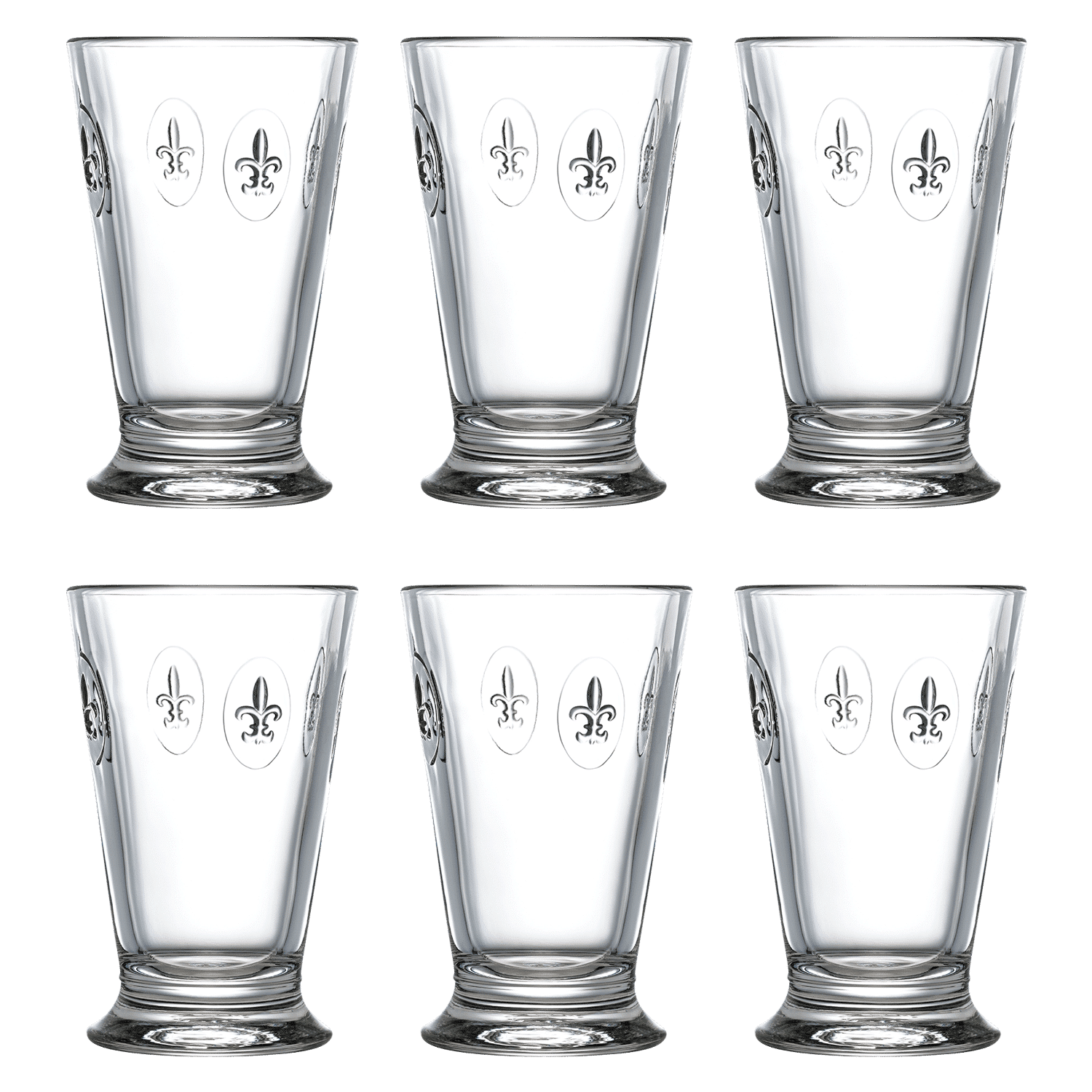 La Rochère Fleur De Lys Longdrinkglas 30 cl - 6 Stuks - Glazen.nl