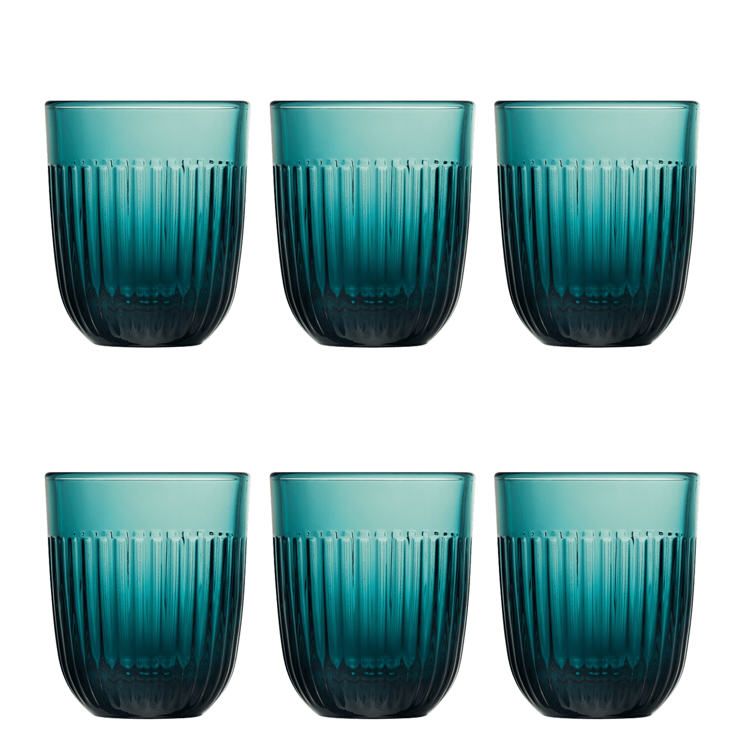 La Rochère Ouessant Tumbler 29 Cl Blauw - 6 Stuks - Glazen.nl