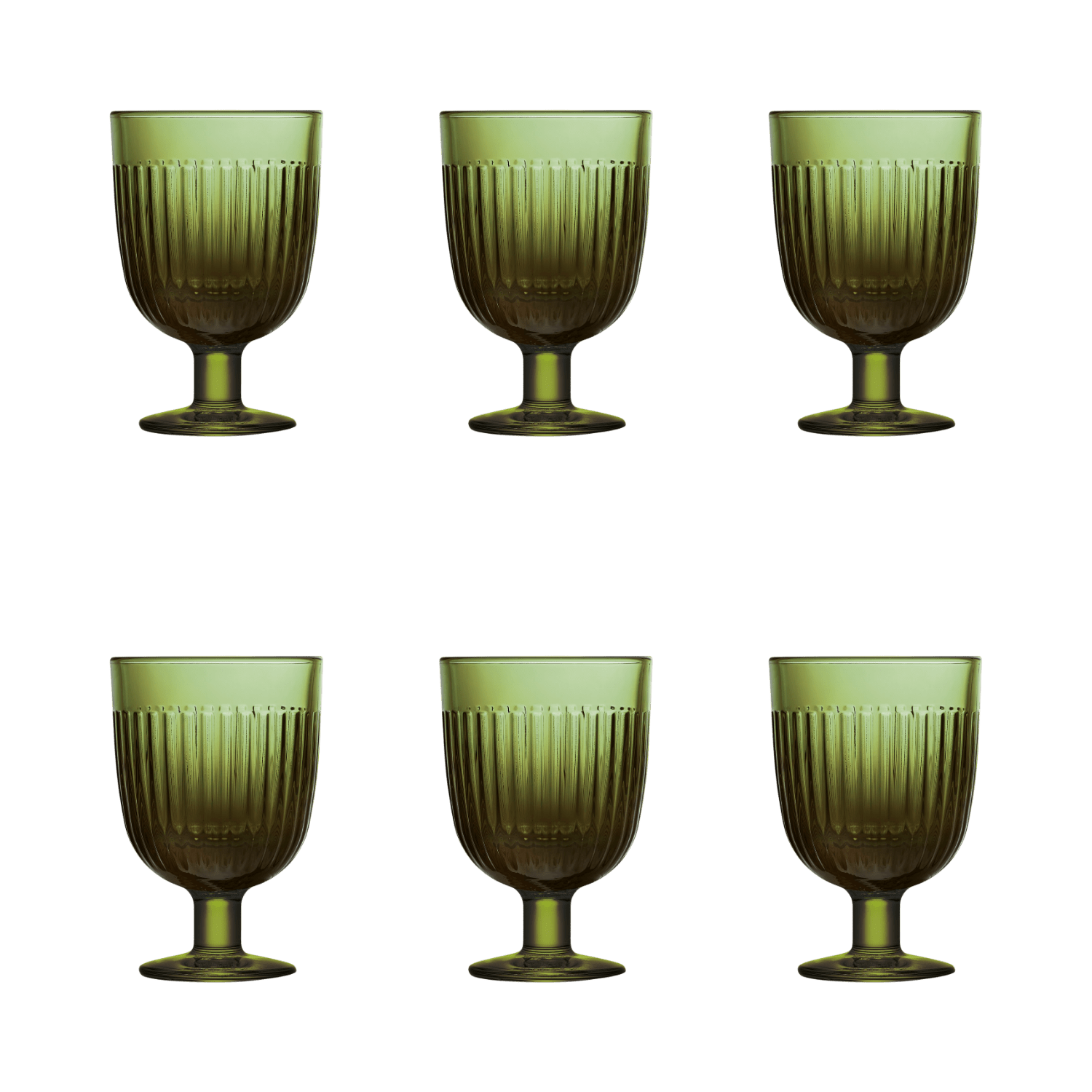 La Rochere Ouessant Olijfgroen 22 Cl - 6 Stuks - Glazen.nl