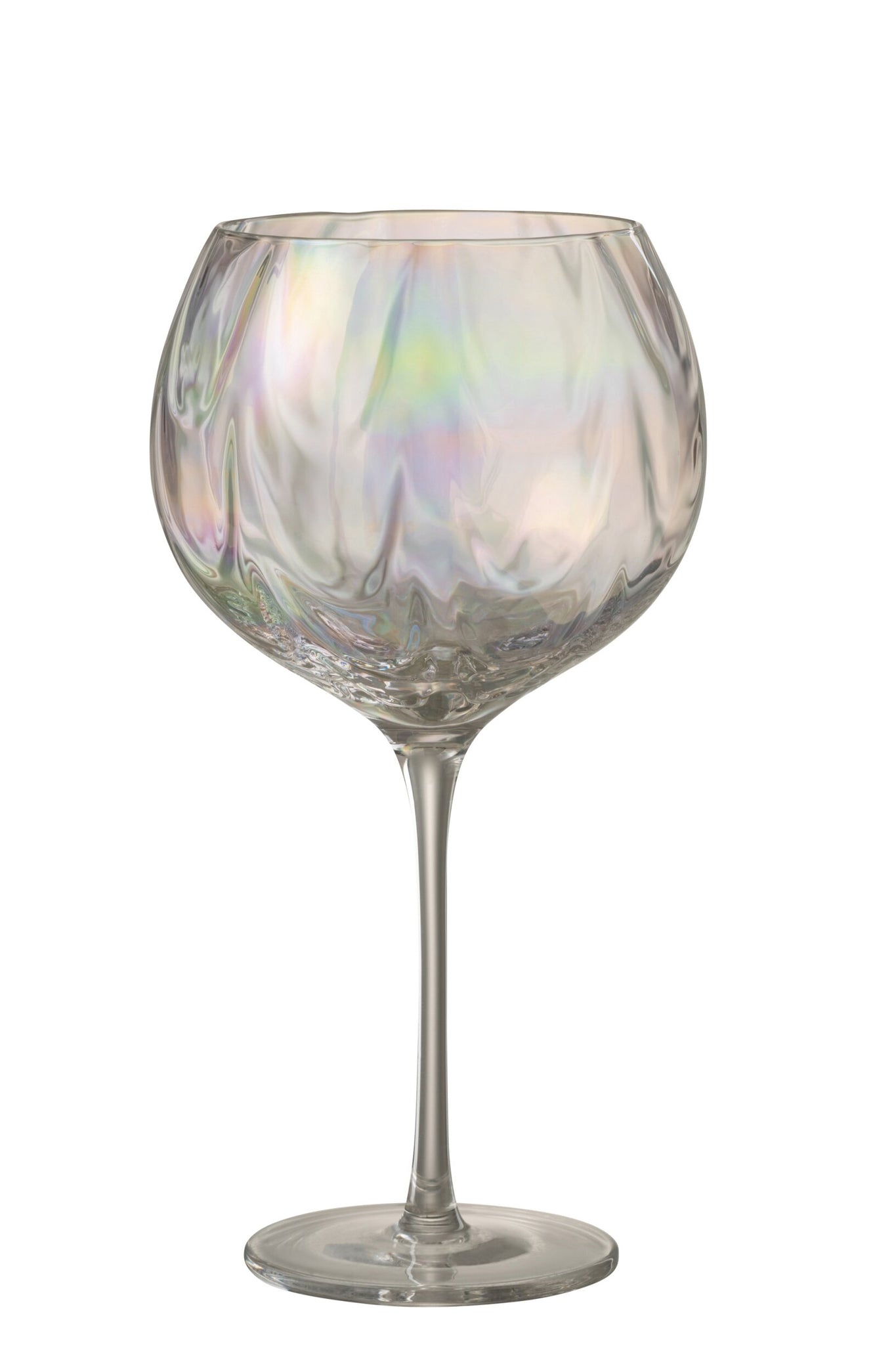 J-Line Wijnglas 50 Cl Onregelmatig Transparant