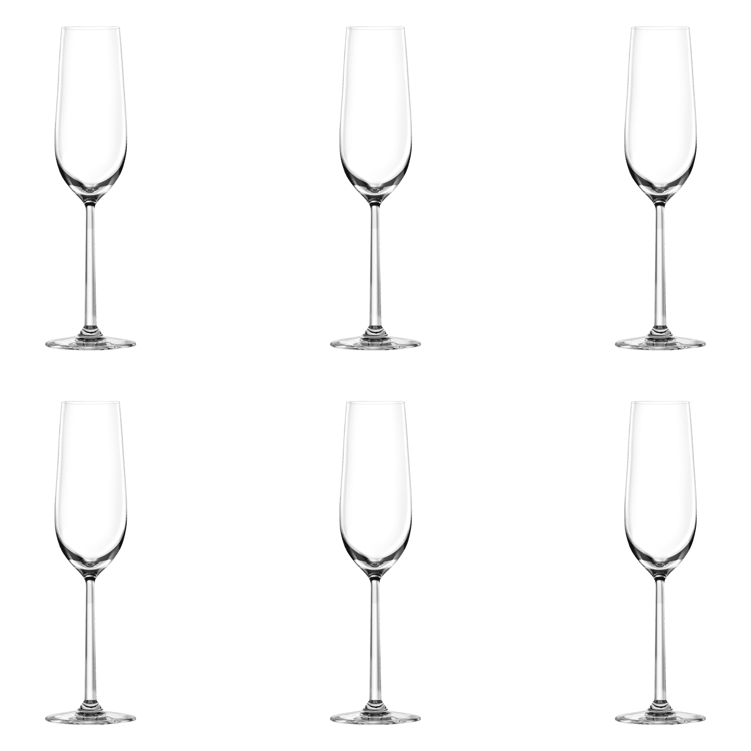 RAK Lucaris Shanghai Soul Champagneglas / Flute 25 cl - 6 Stuks - Glazen.nl