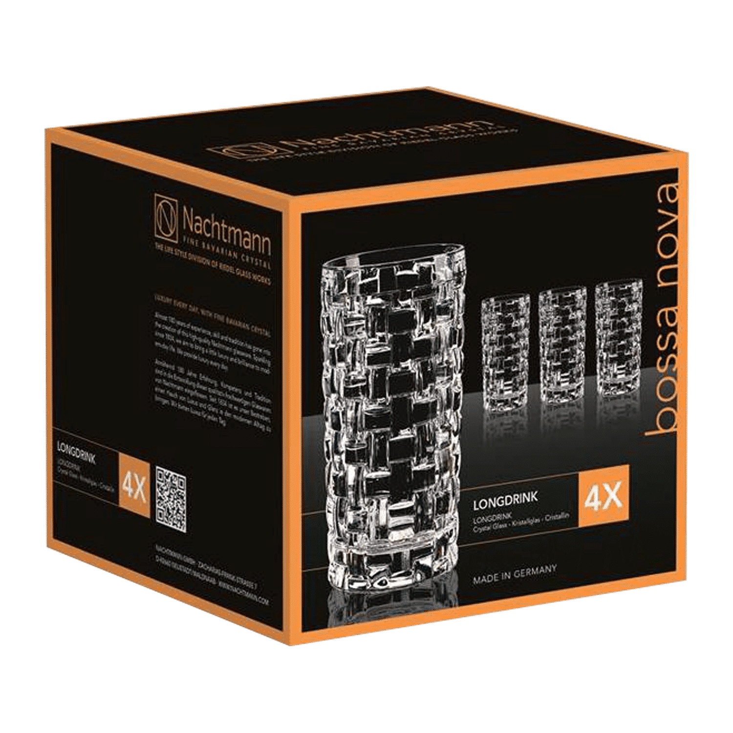 Nachtmann Bossa Nova Longdrinkglas 39,9 Cl - 12 Stuks - Glazen.nl