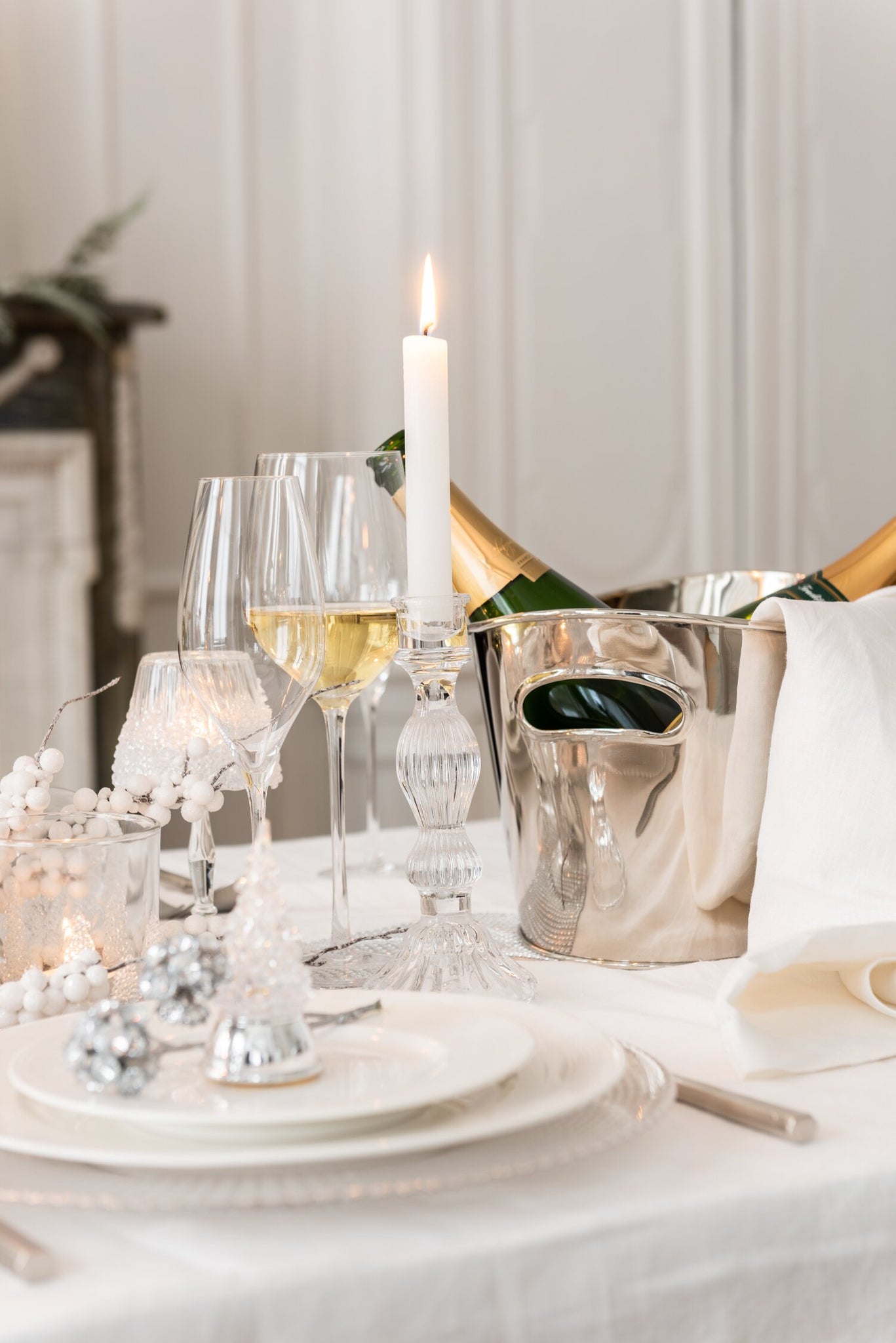 J-Line Leti Champagneglas 32 Cl Transparant