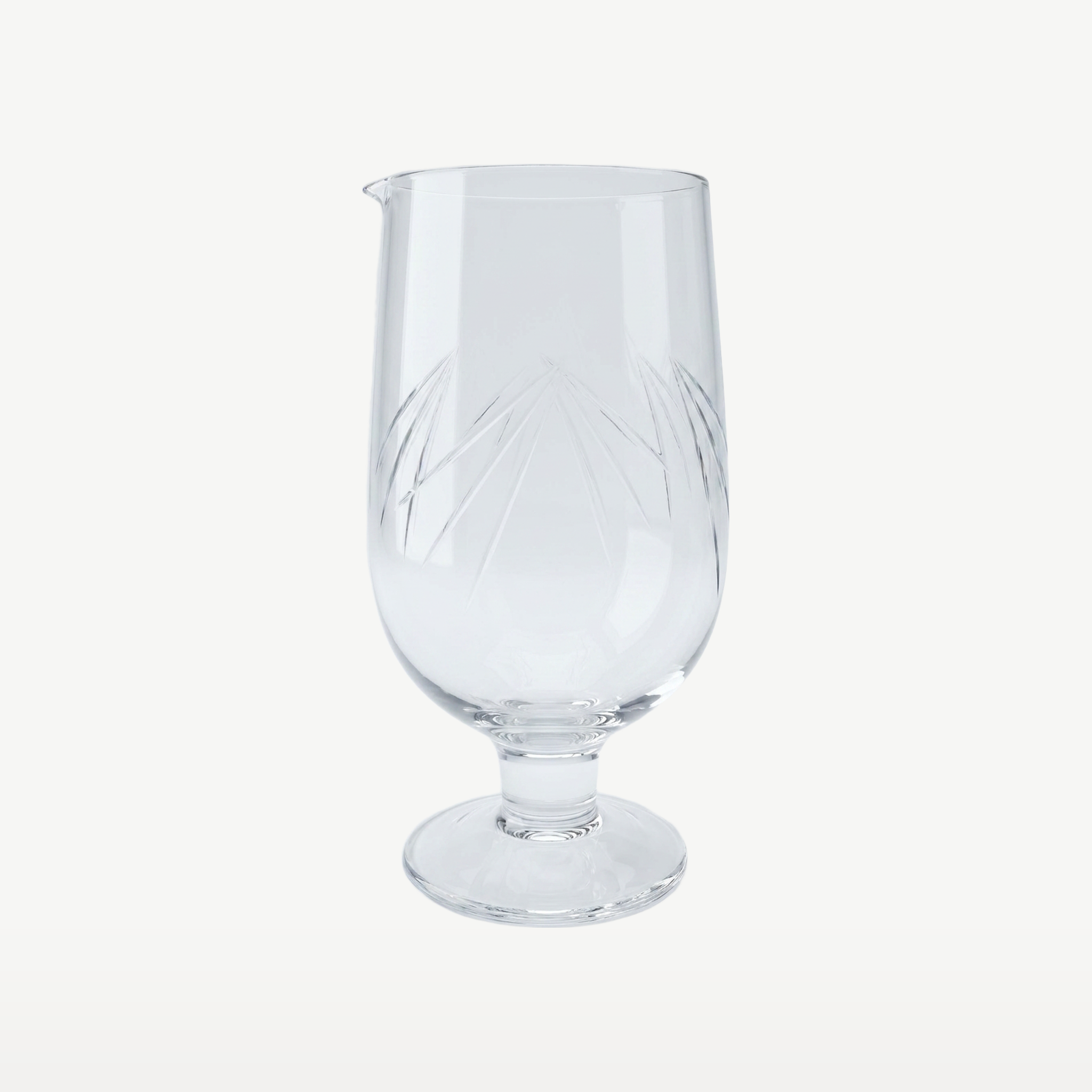 Speakeasy Mixglas Footed 80 Cl Op Voet leeg - Glazen.nl