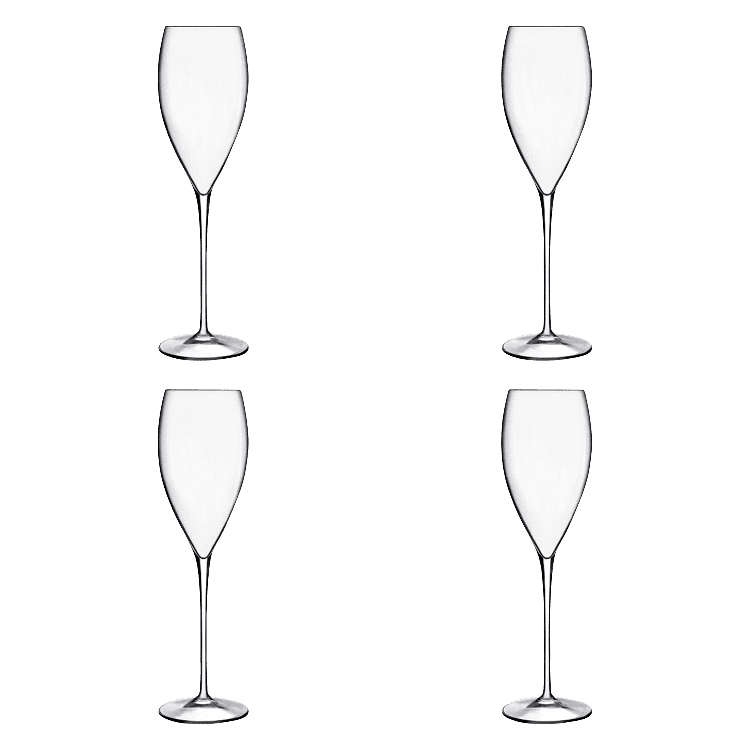 Luigi Bormioli Magnifico Champagneglas / Flute 32 Cl - 4 Stuks - Glazen.nl