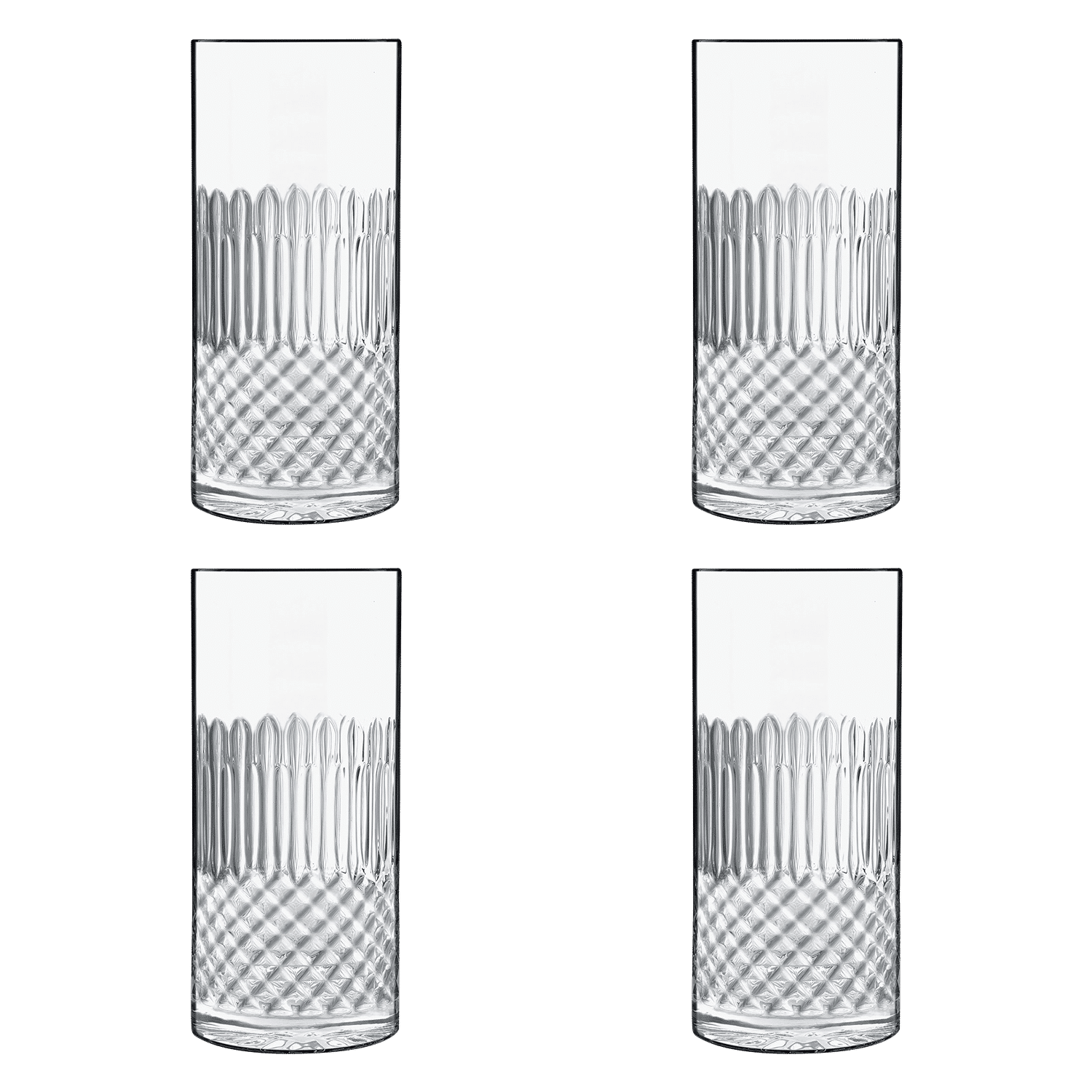 Luigi Bormioli Diamante Longdrinkglas Fh 48 Cl - 4 Stuks - Glazen.nl