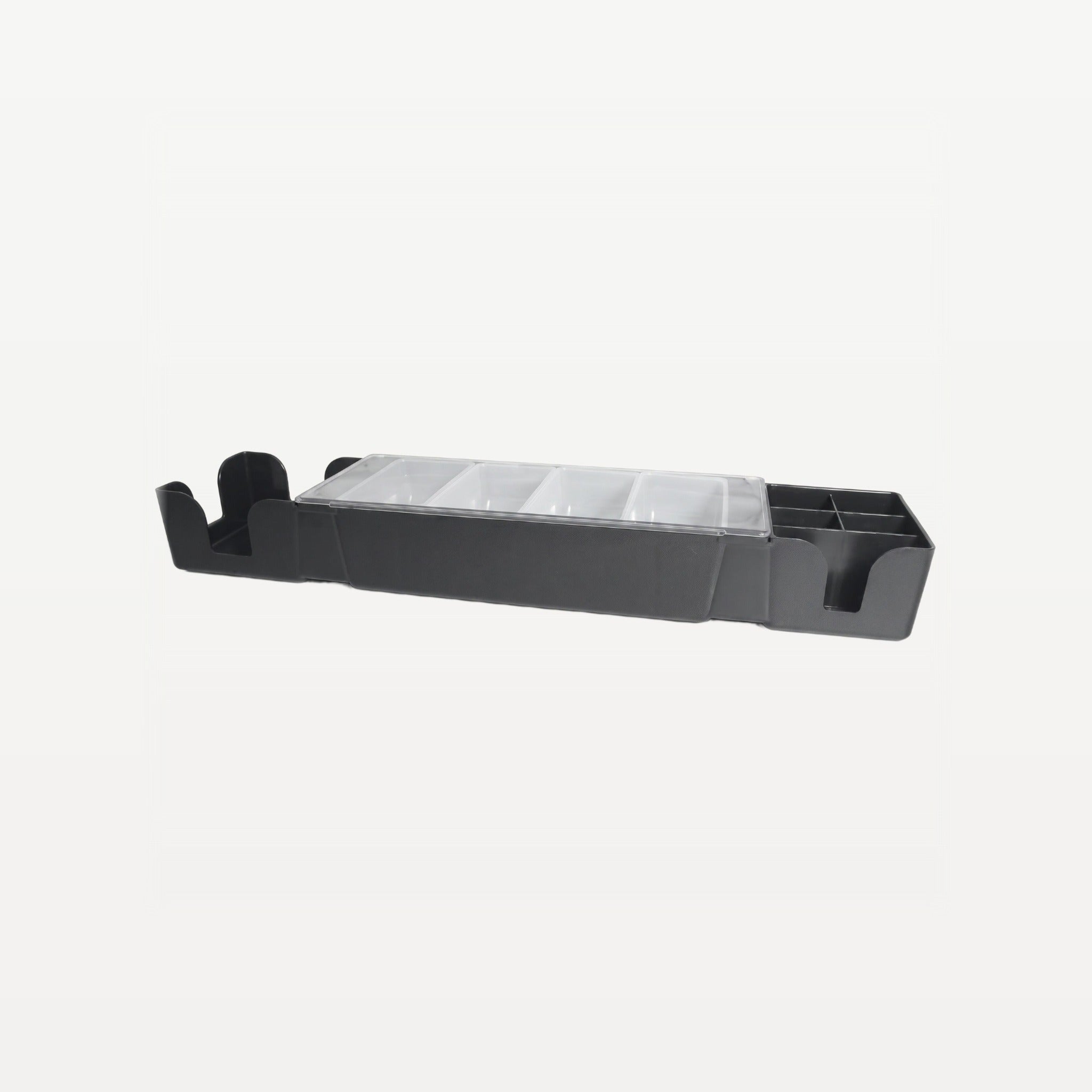 Bar Professional Barstation Condimentenhouder Zwart 6-Vaks