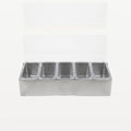 Bar Professional Condimentenhouder RVS 6-Vaks